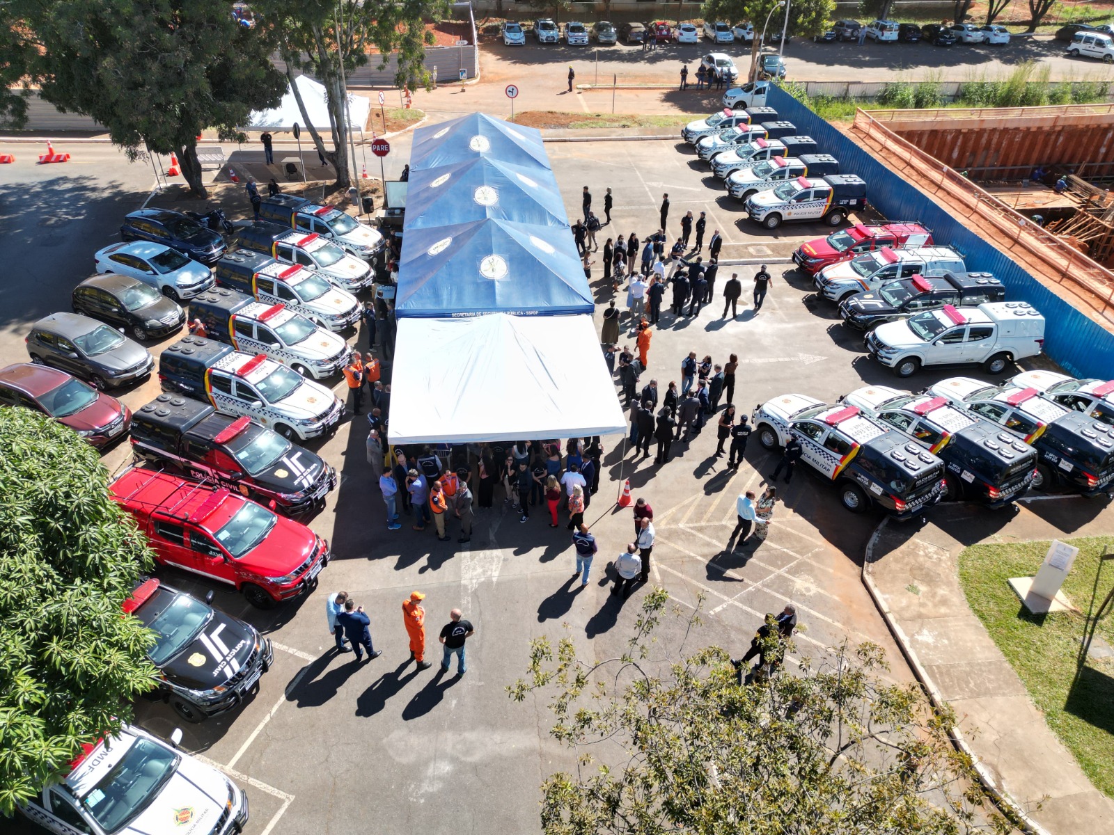 Lançada pedra fundamental de centro biopsicossocial para servidores da Segurança Pública