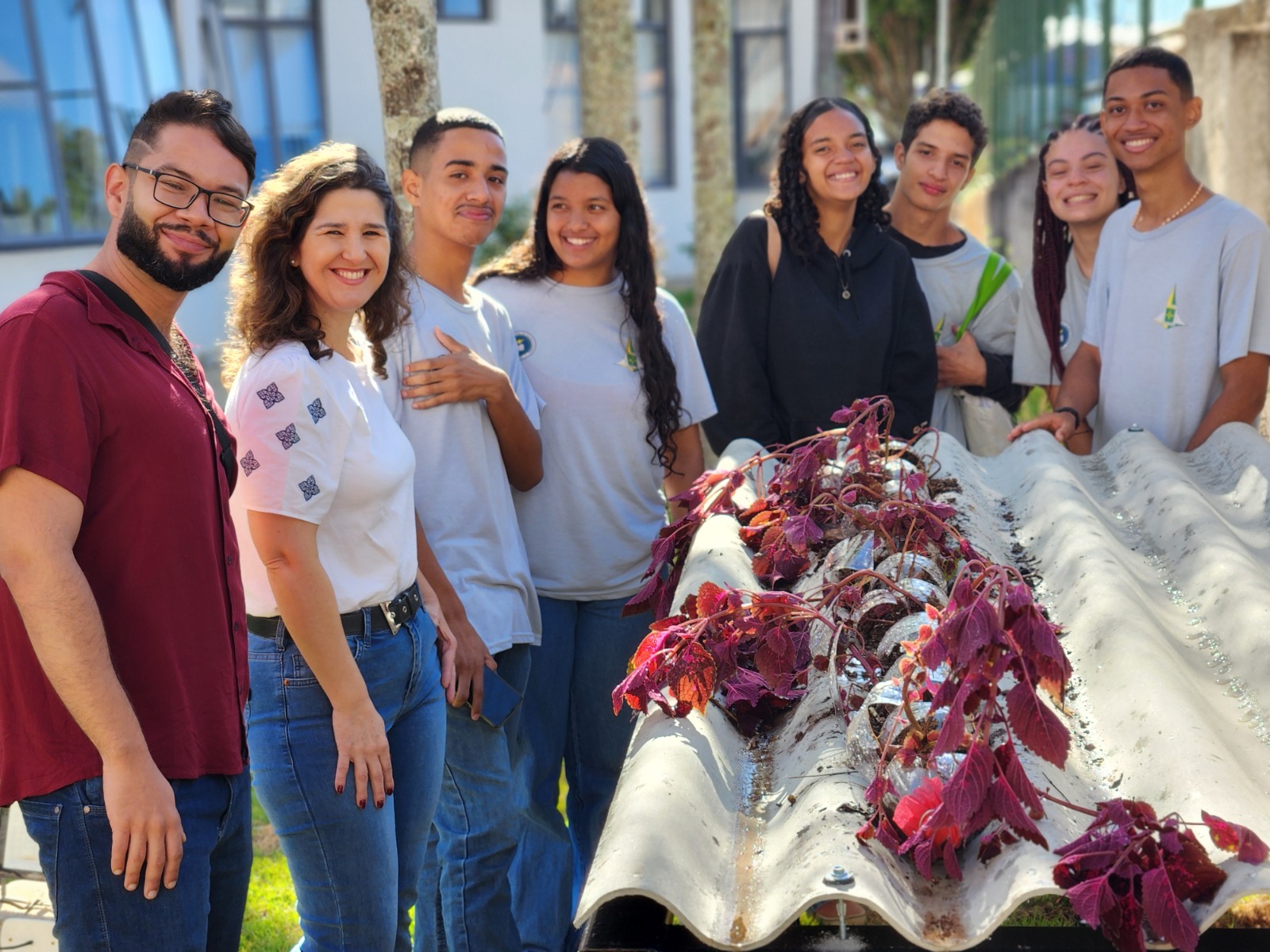 UnDF apresenta projeto de construção sustentável a alunos do ensino médio