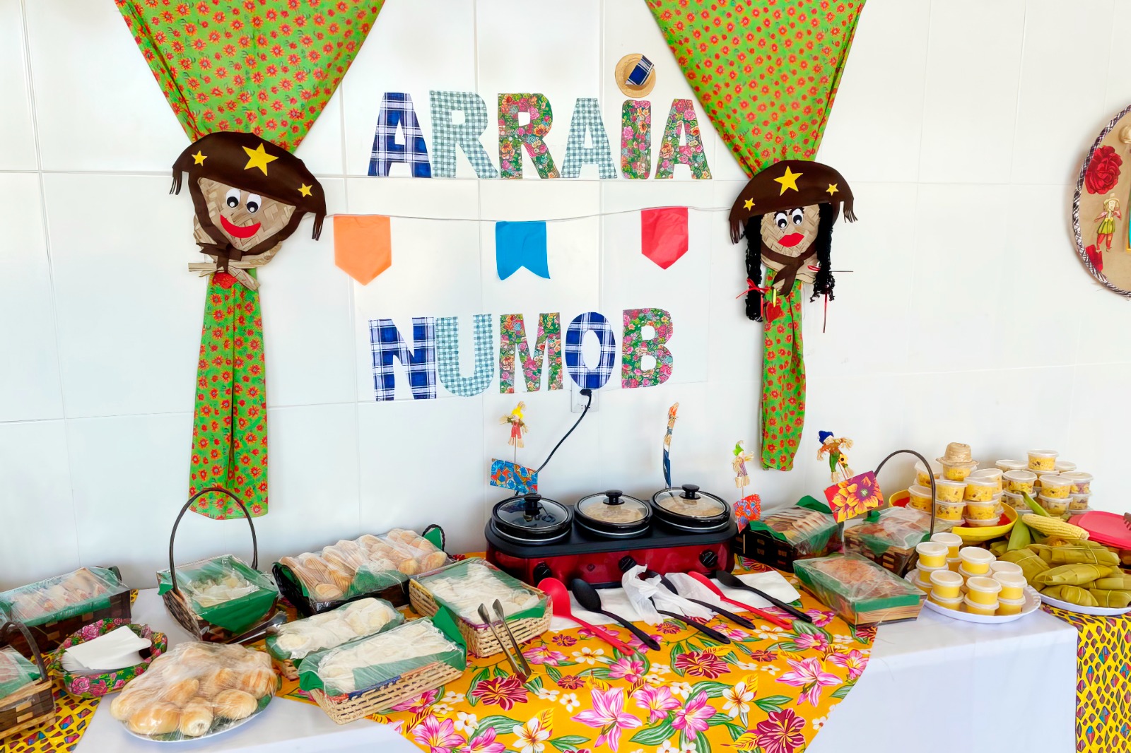 Café da manhã julino anima equipes do Hospital Regional de Santa Maria