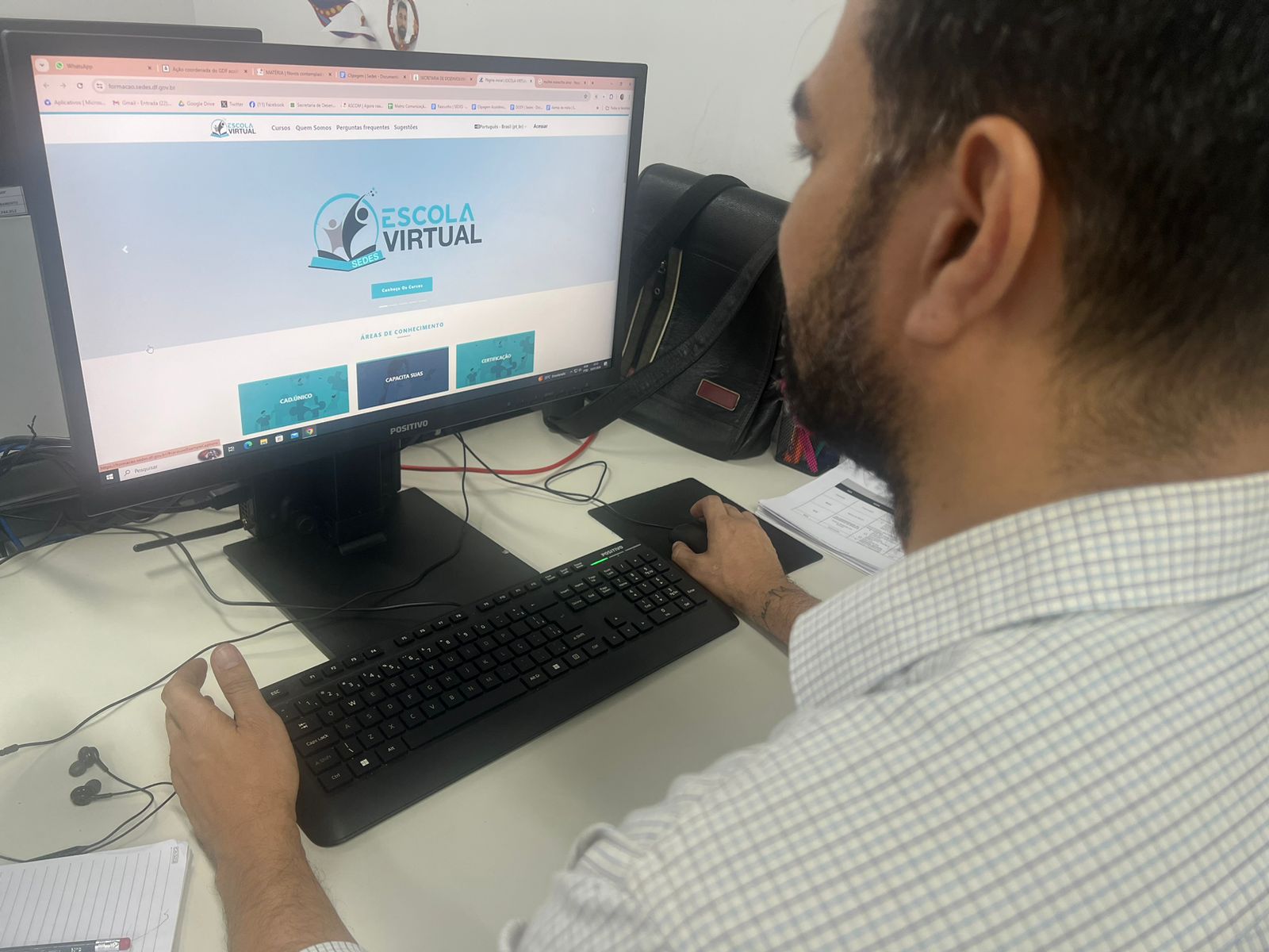 Parceria disponibilizará cursos da Sedes na plataforma da Escola Nacional de Administração Pública