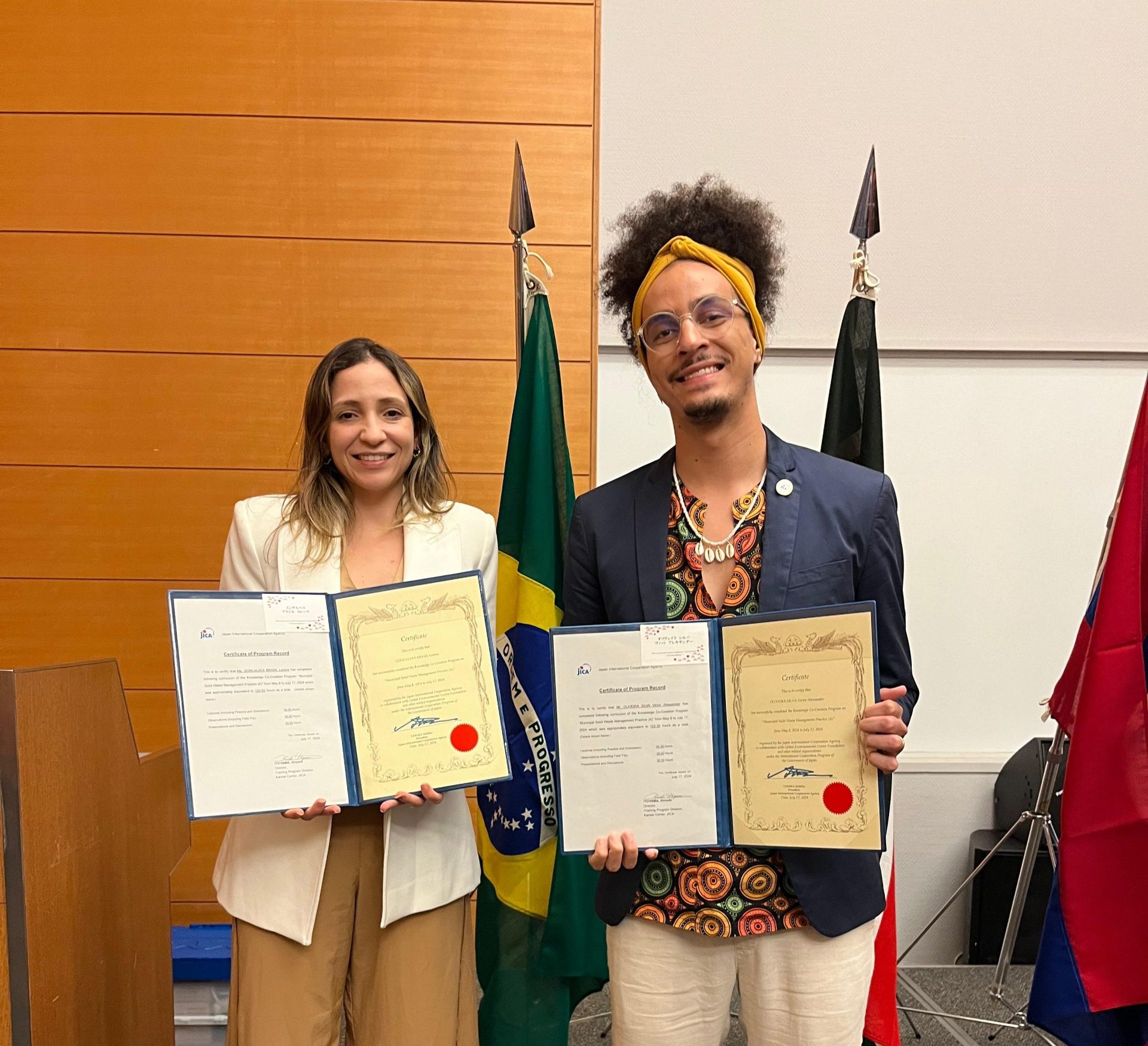 Servidores do SLU concluem curso de gerenciamento de resíduos sólidos no Japão