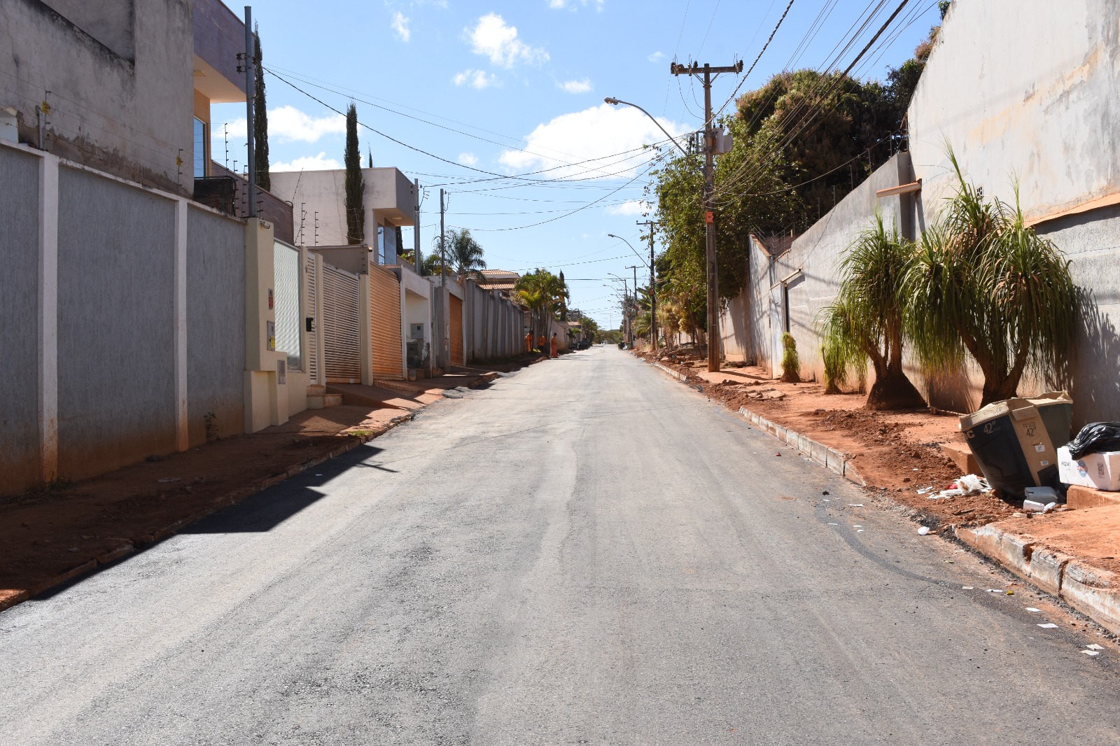 Concluída pavimentação da BS-07, no Lote 1 do Guará Park