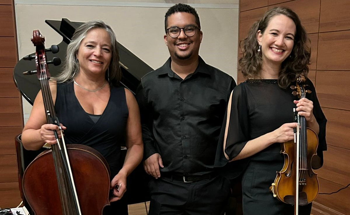 Projeto BNB Musical recebe pocket show de trio de música erudita