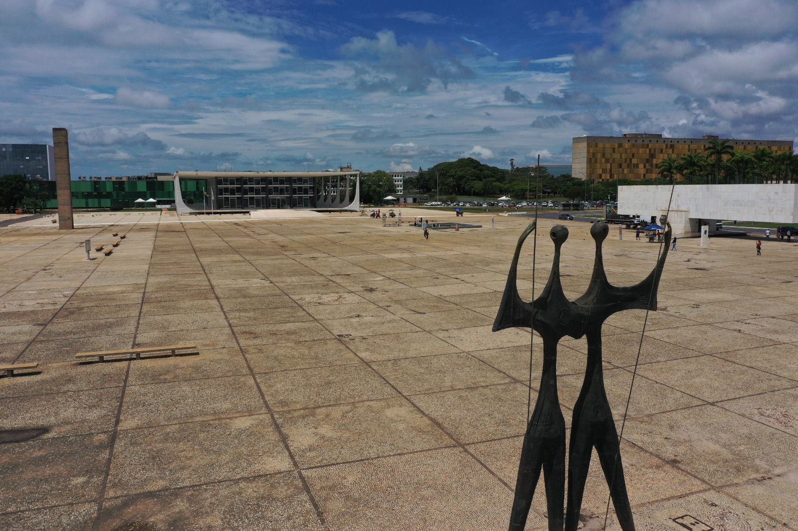 Cartão-postal de Brasília, Praça dos Três Poderes passará por obras de restauração