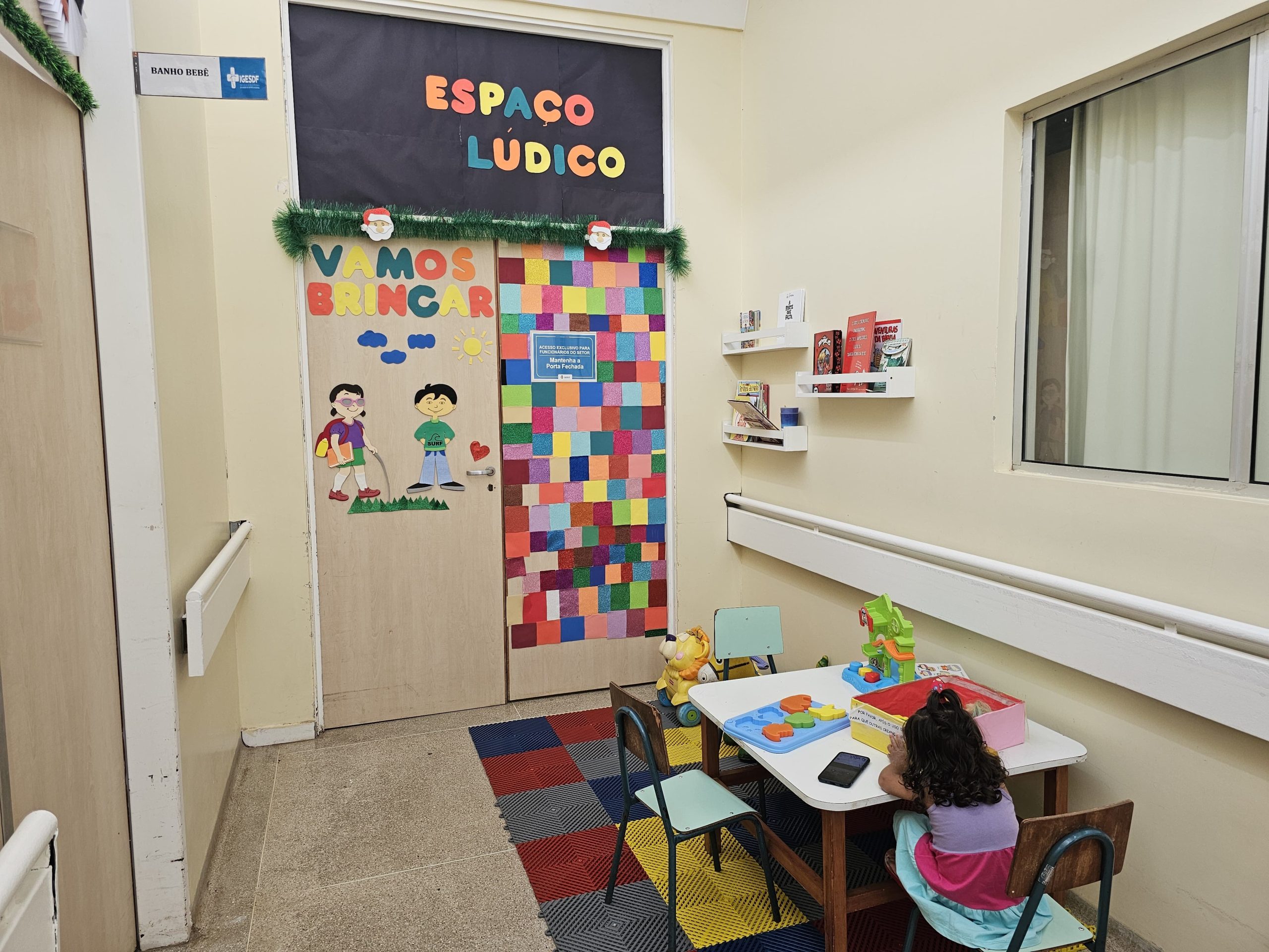 Pronto-socorro do Hospital Regional de Santa Maria abre Espaço Lúdico para crianças