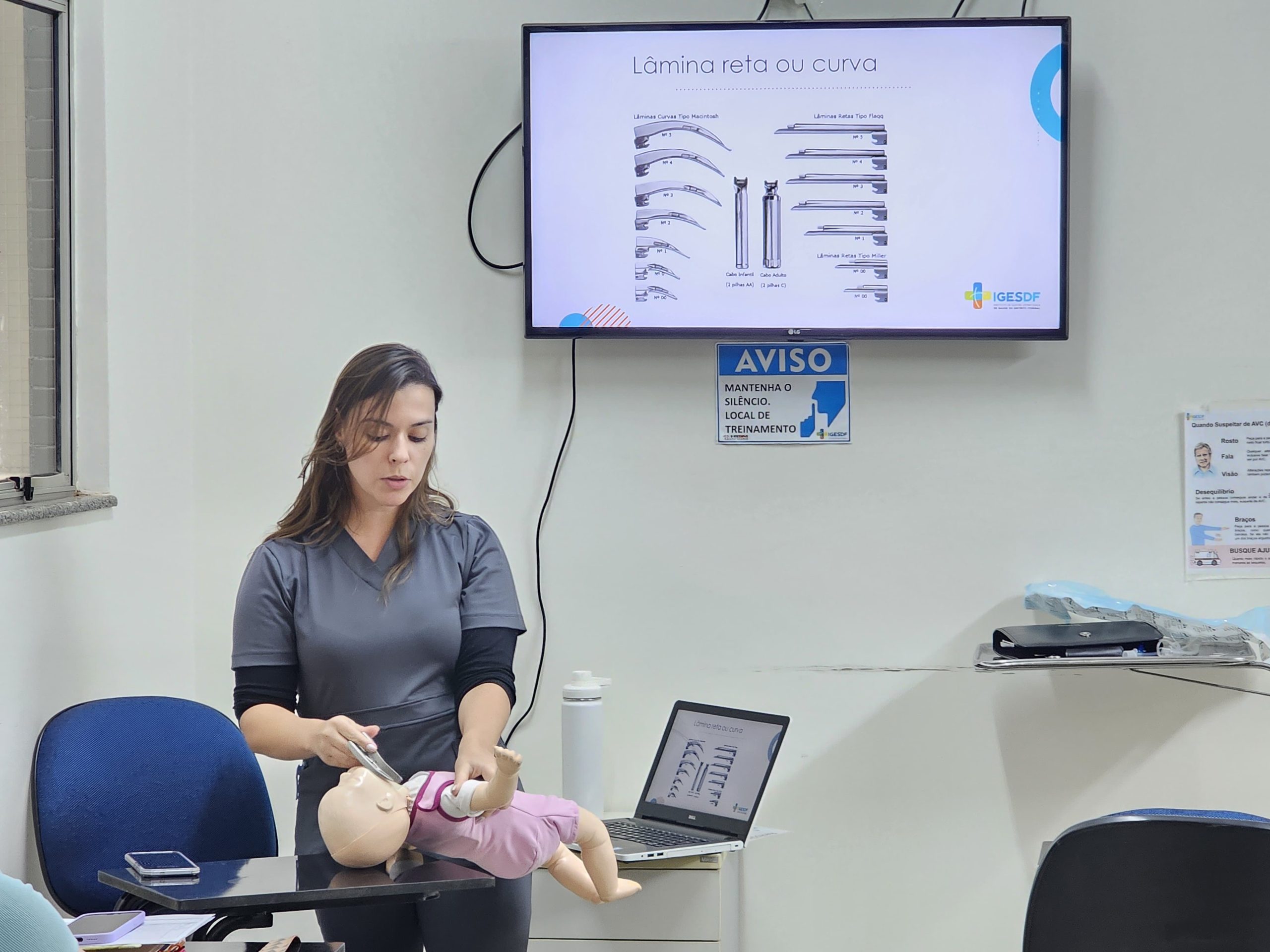 Pediatras são capacitados com foco no enfrentamento de doenças respiratórias