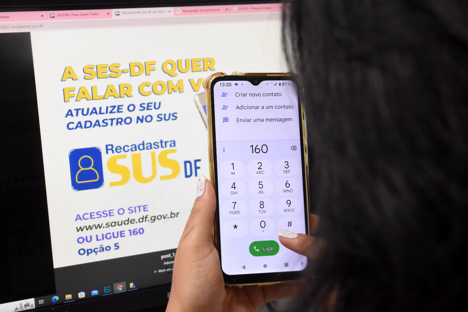 Recadastramento do SUS atinge marca de 1,4 milhão de pessoas no Distrito Federal