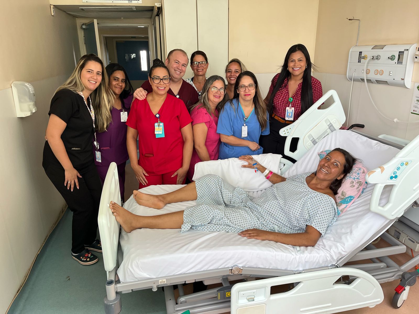 Paciente baleada por patrão tem a vida salva por equipe do Hospital de Base