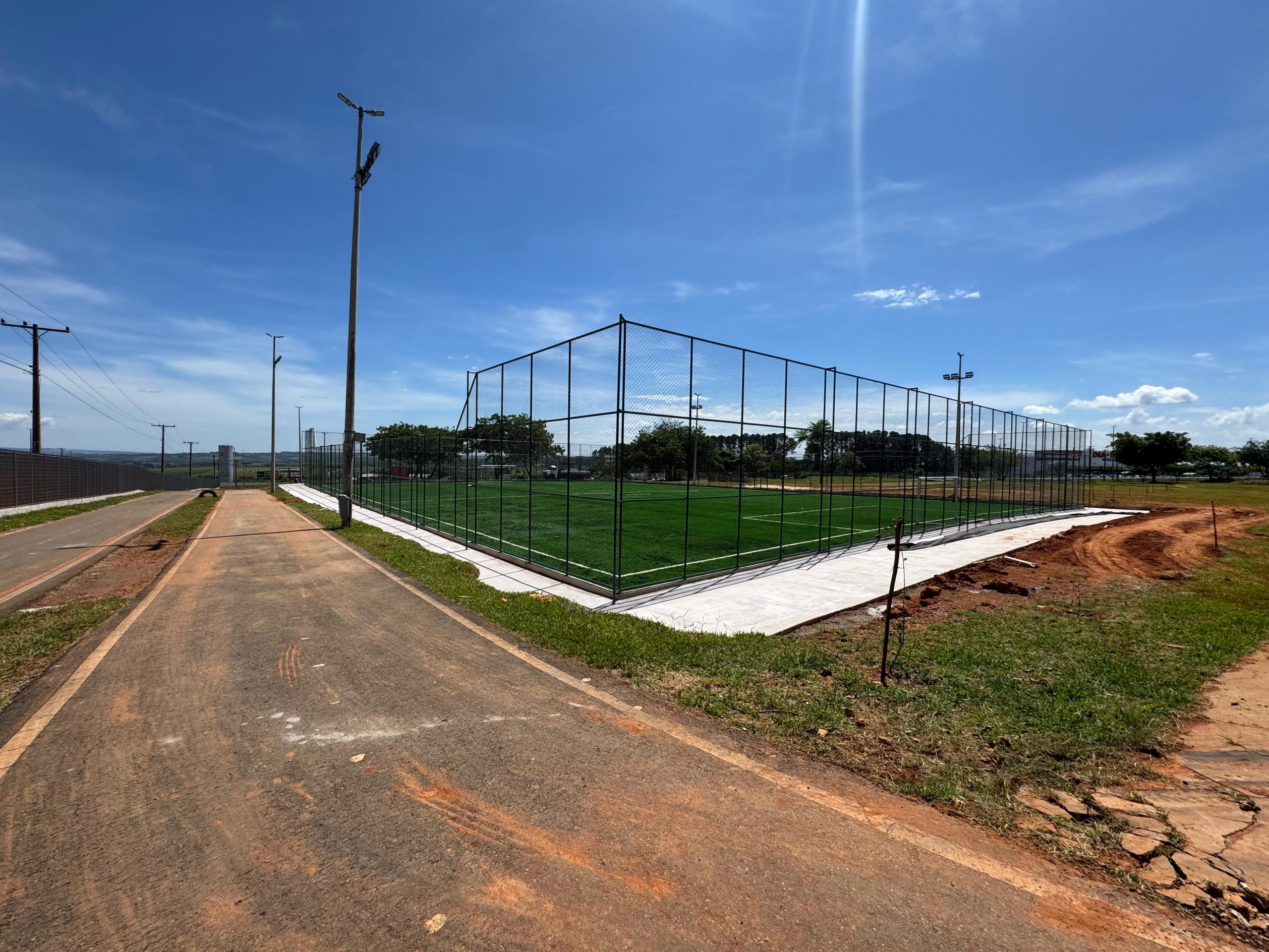 Obras do GDF melhoram estrutura do Parque Urbano do Setor O, em Ceilândia