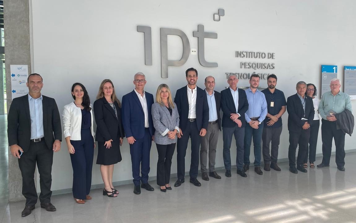 Comitiva de Brasília visita o Instituto de Pesquisas Tecnológicas em São Paulo
