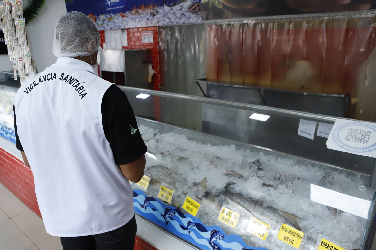 Vigilância Sanitária intensifica fiscalização de pescados para a Semana Santa