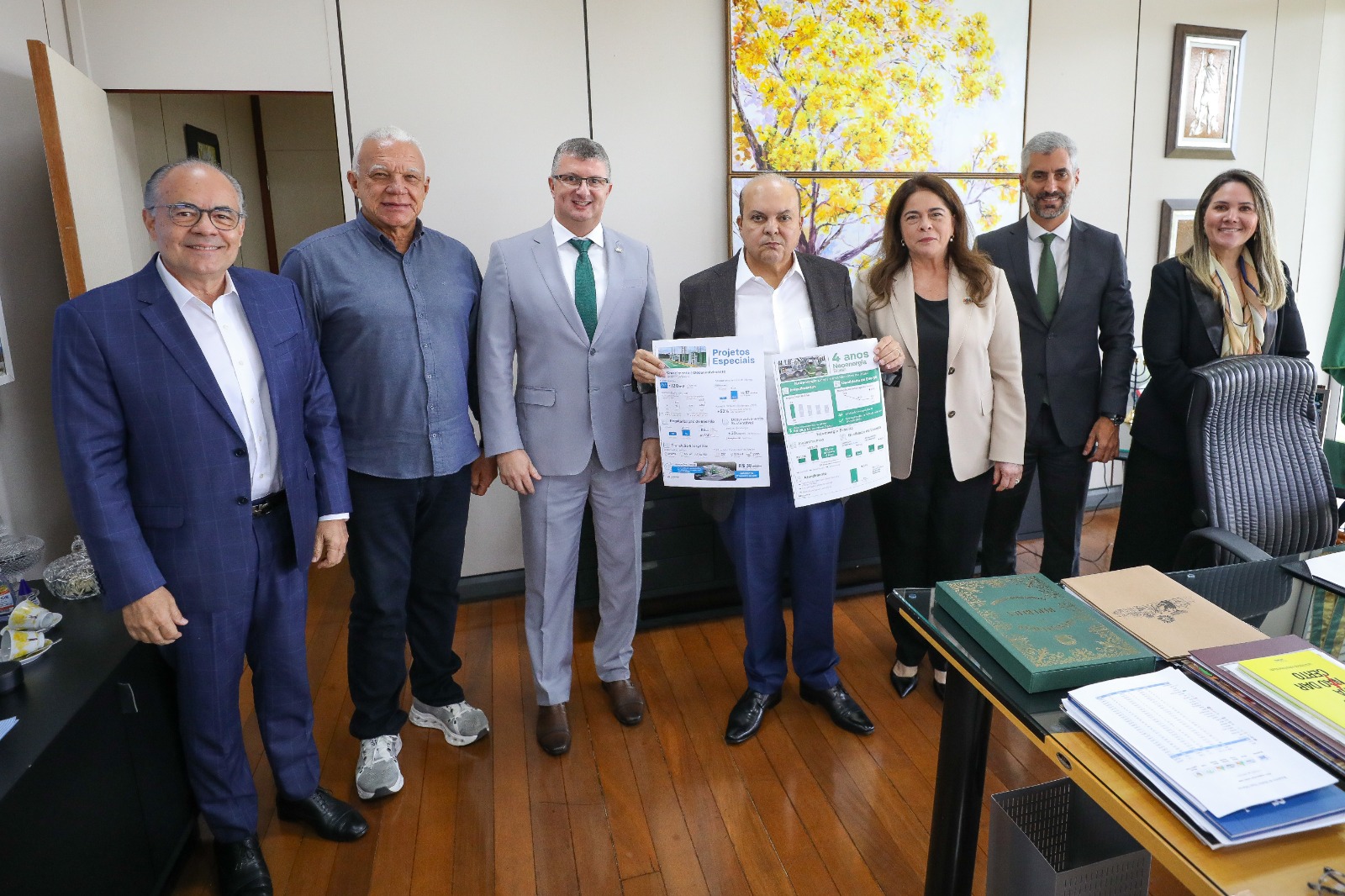 Neoenergia anuncia reforço de investimentos na rede elétrica do DF em reunião com Ibaneis Rocha
