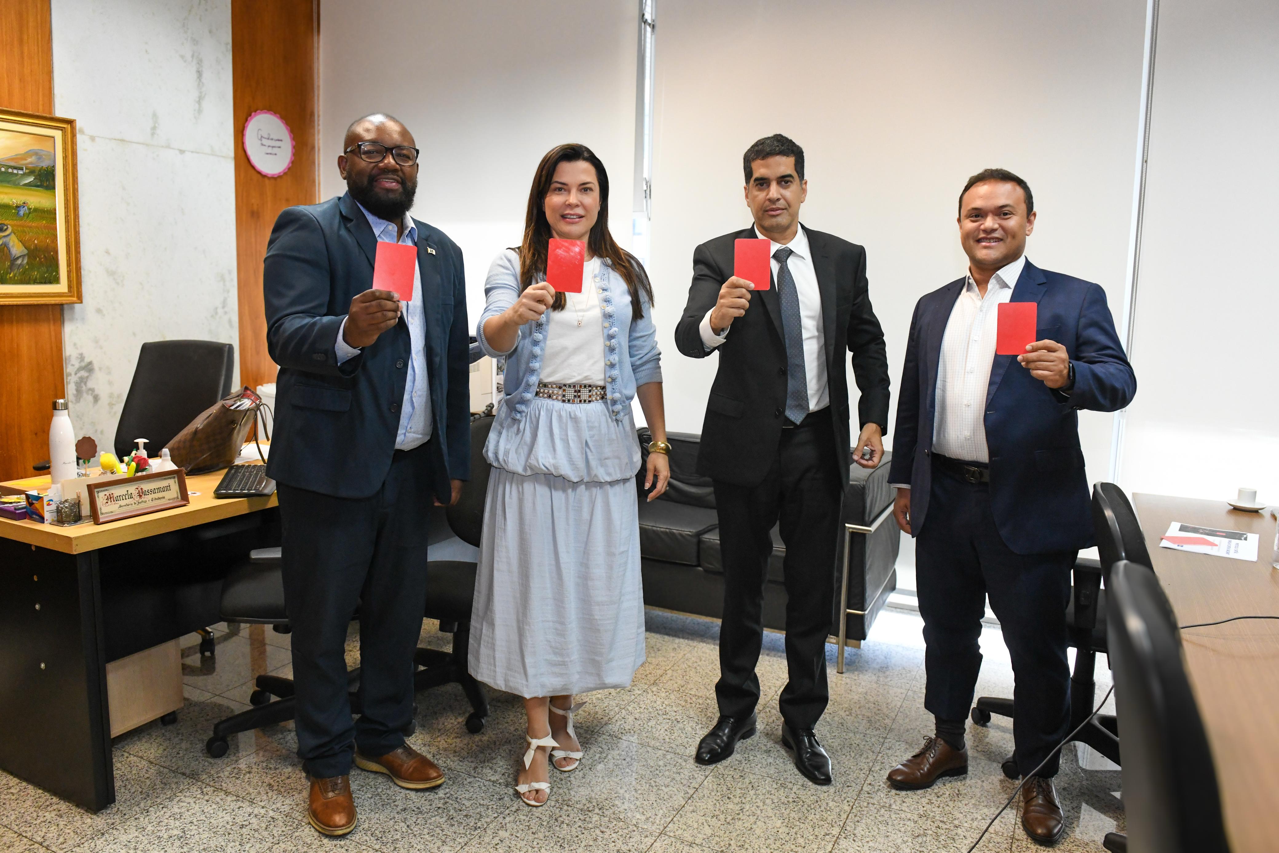 GDF e CBF lançam campanha contra o racismo nos estádios