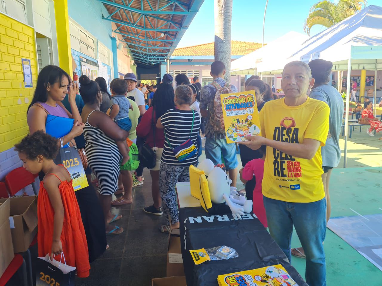 Detran-DF faz cerimônia de encerramento do Maio Amarelo 2025