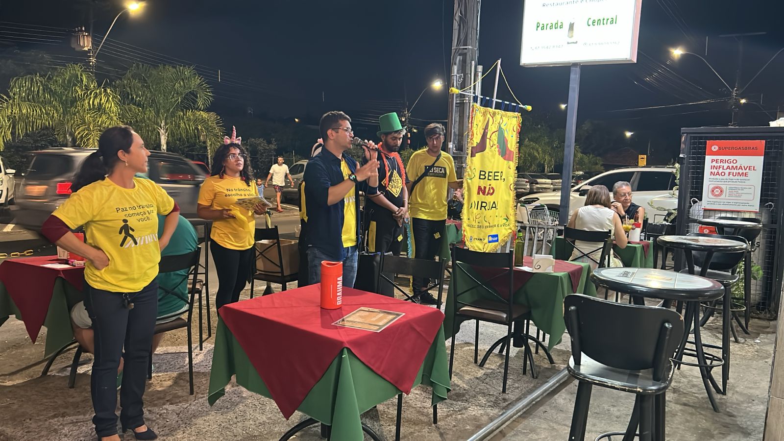 Detran-DF faz Rolê Consciente em Taguatinga e Santa Maria