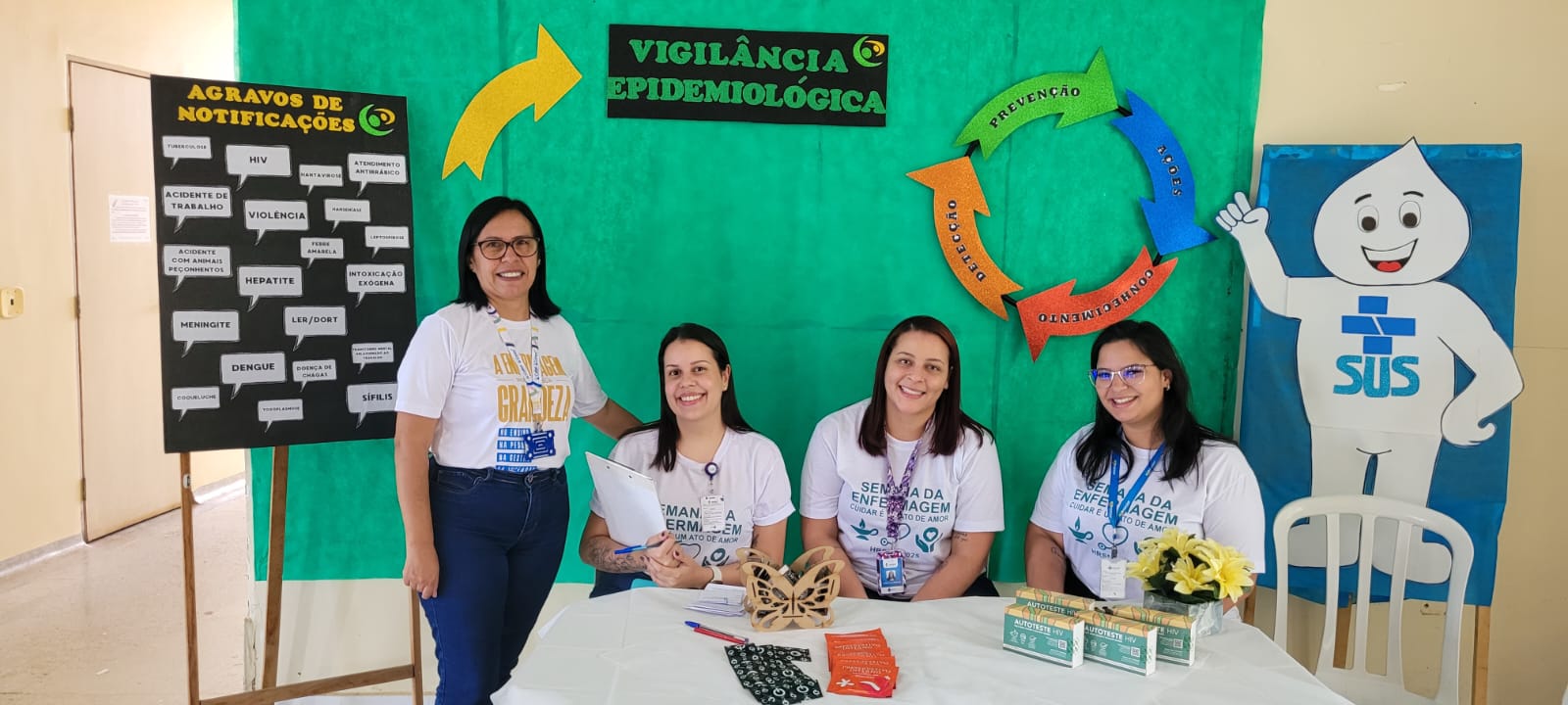 Semana da Enfermagem do HRSM é encerrada com palestras sobre valorização profissional e autocuidado