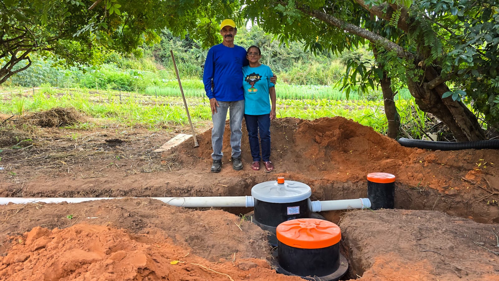 Começa a implantação de fossas sépticas biodigestoras em áreas rurais