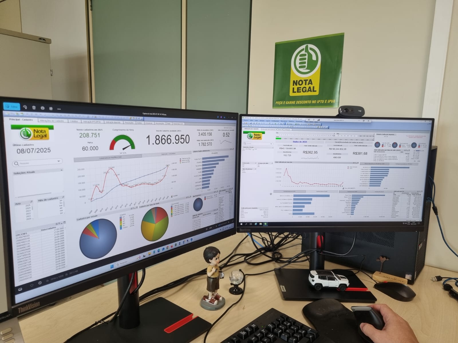 Prorrogada data para indicação de conta bancária do Nota Legal