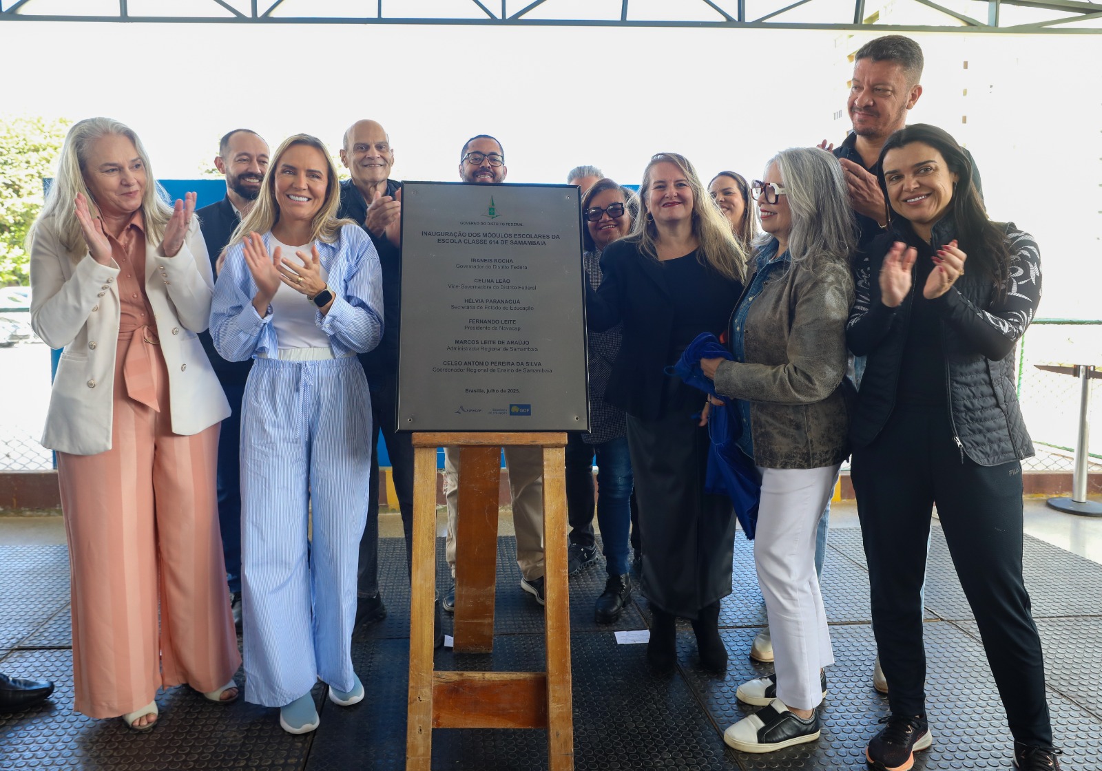 Blocos modulares dobram capacidade da Escola Classe 614 em Samambaia