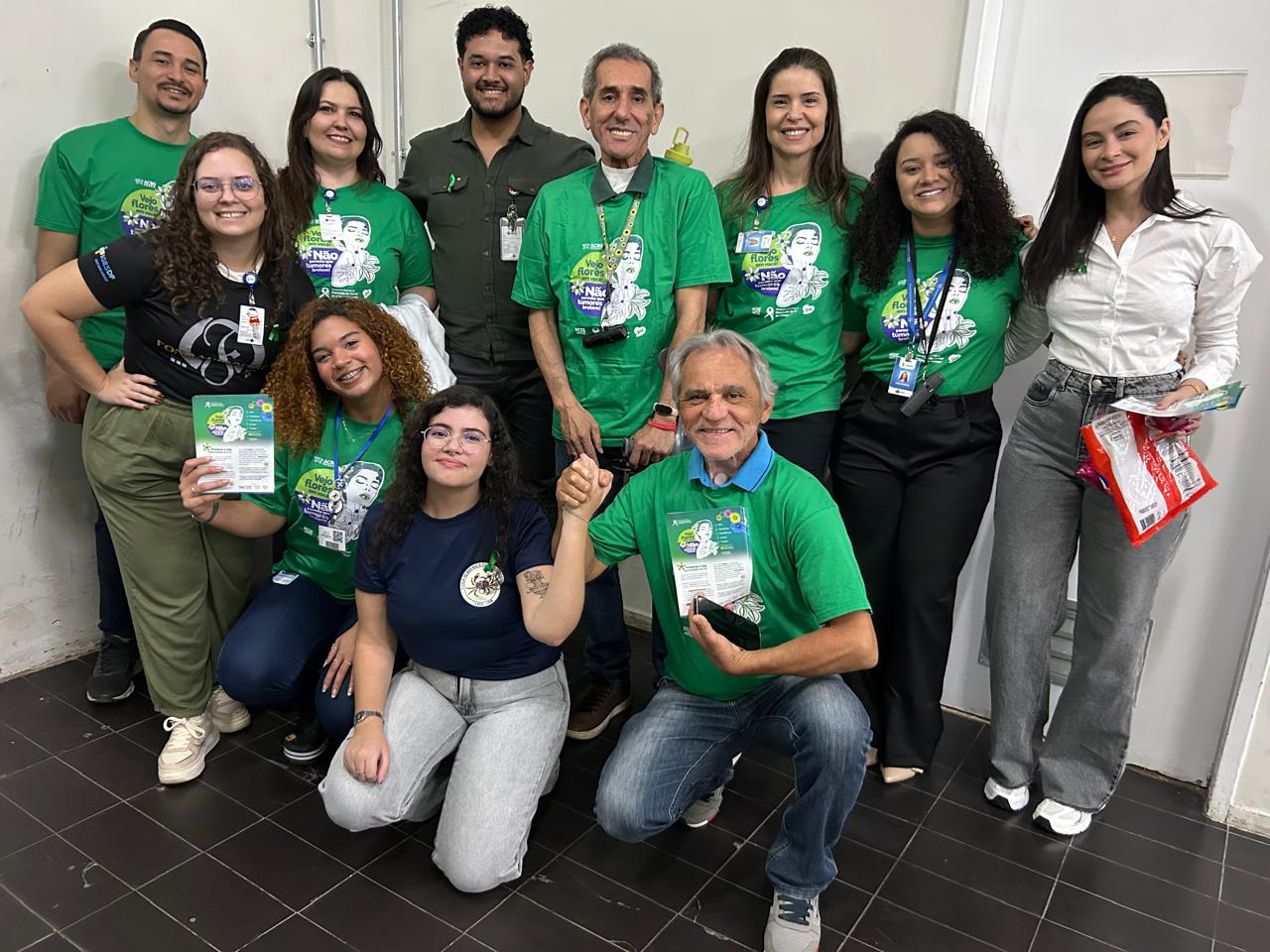 Hospital de Base promove campanha Julho Verde contra o câncer de cabeça e pescoço