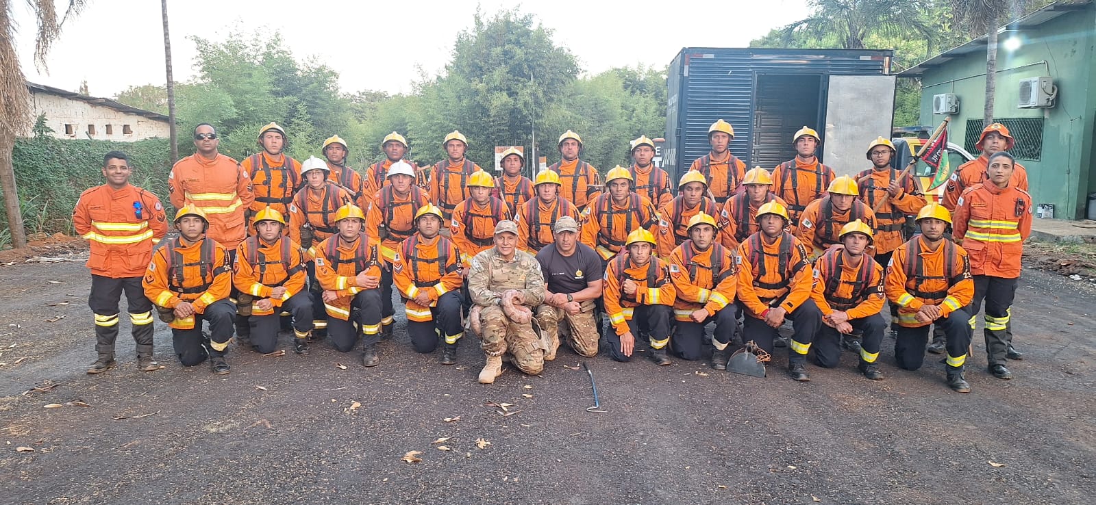 PMDF realiza instrução de resgate de animais vítimas de incêndios florestais
