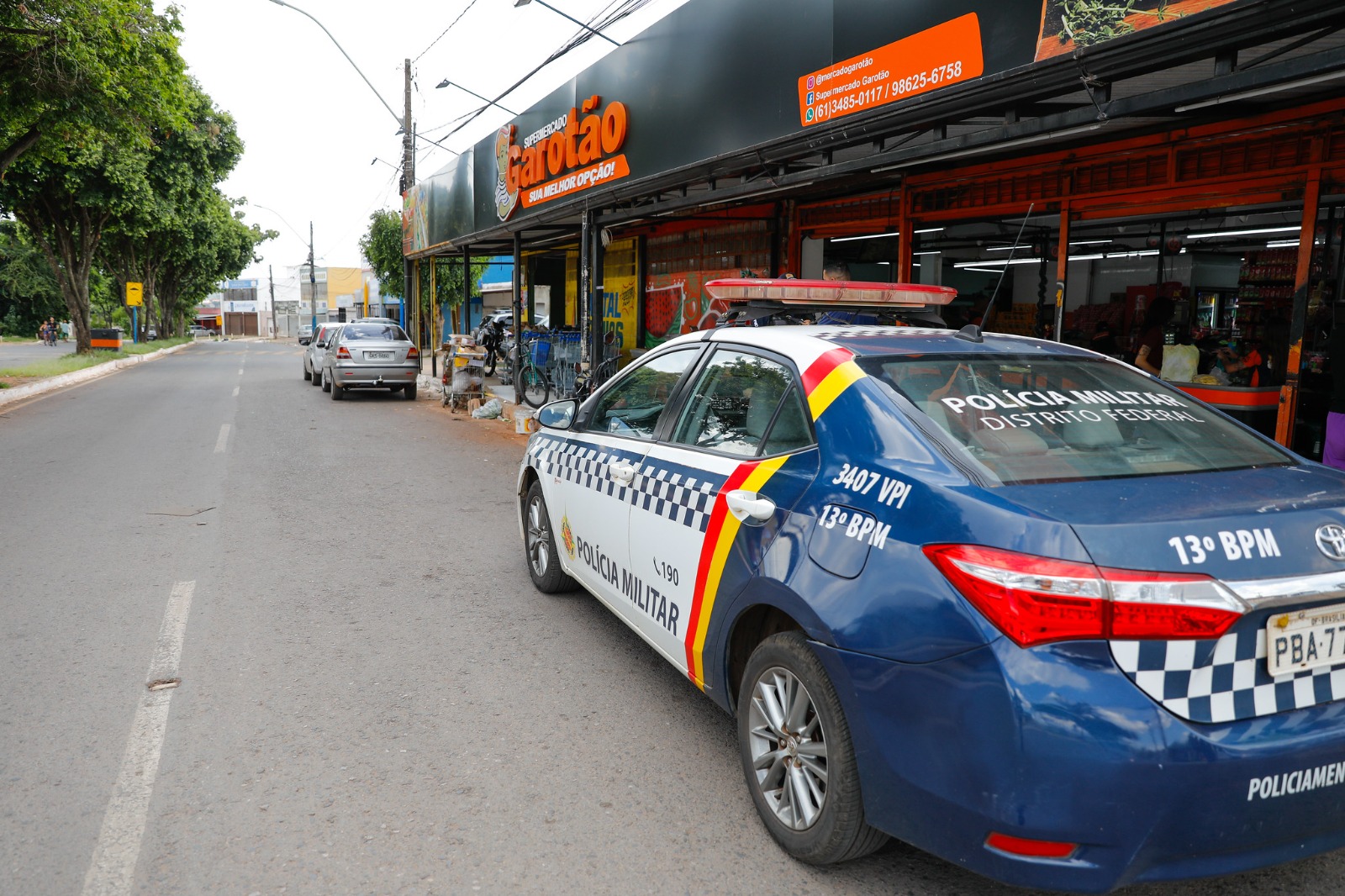 Fiscalização reforça segurança no trânsito nas vias do DF