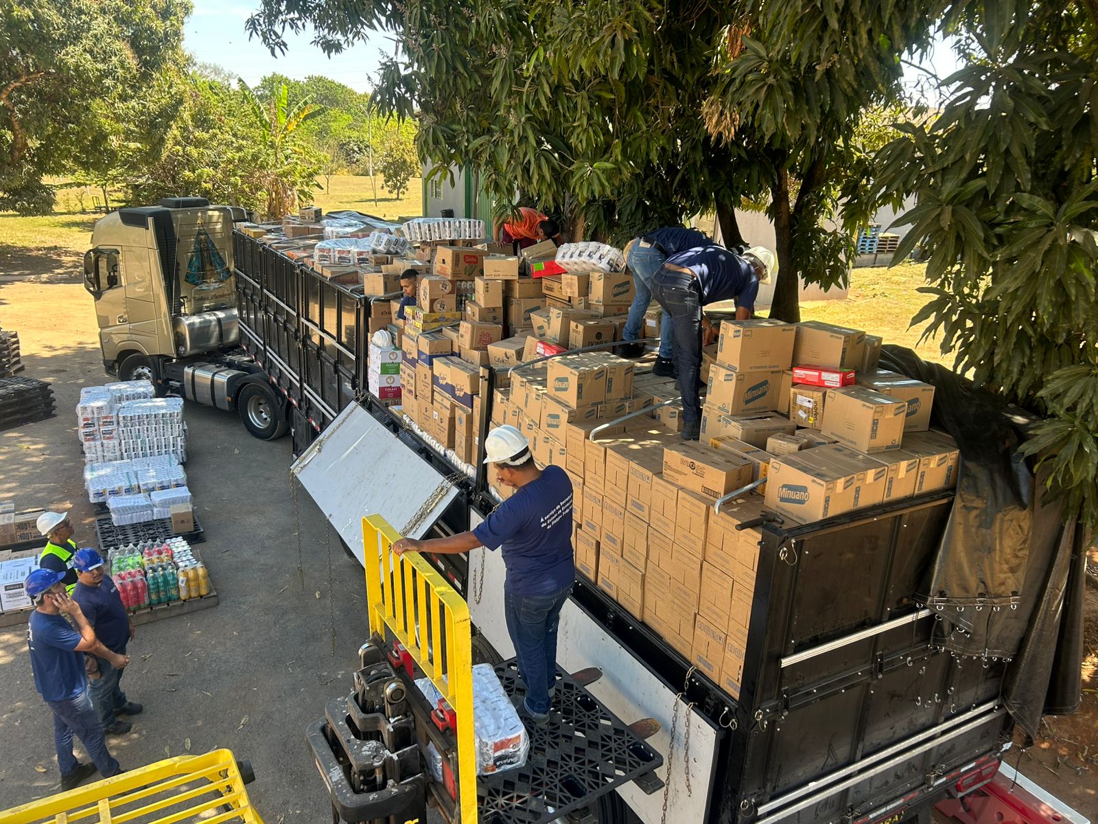 Fiscalização apreende bebidas, etanol e grãos em quatro dias de operação