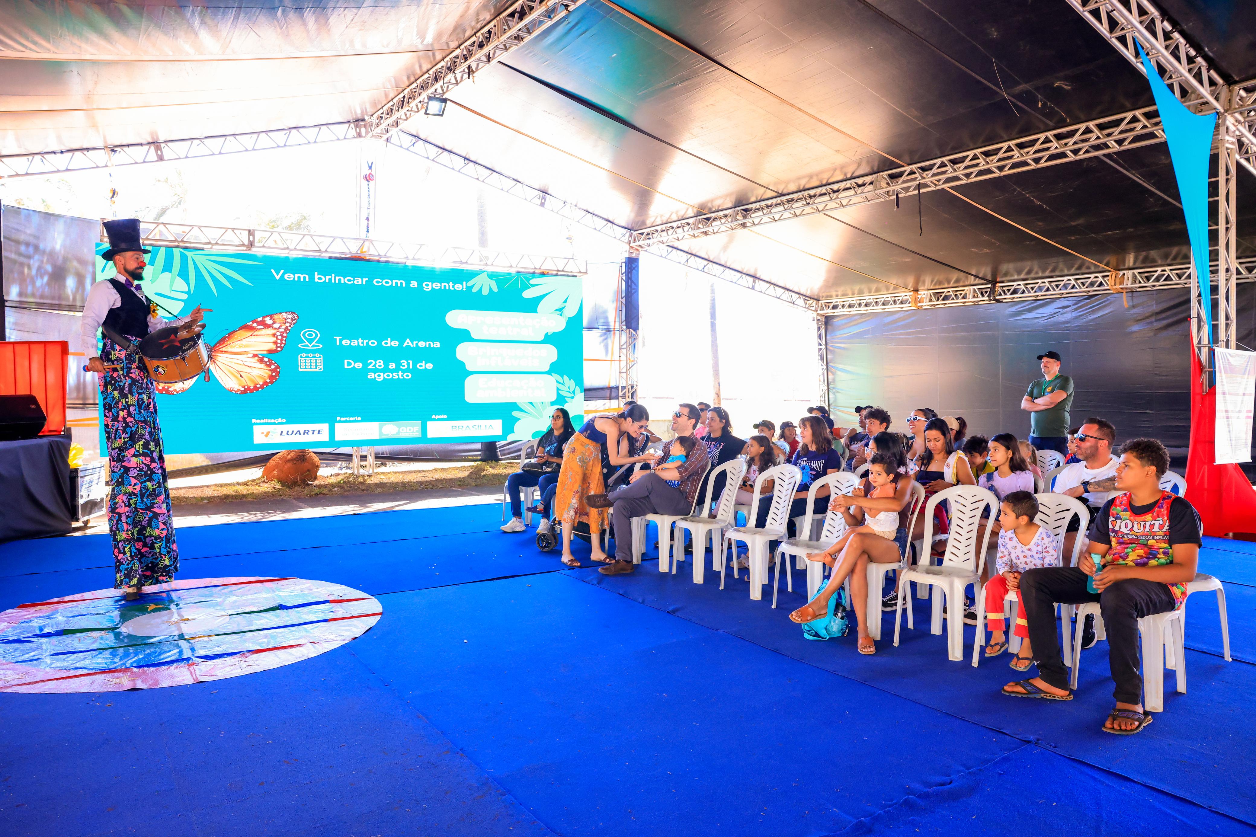Zoo Animado reúne famílias em dia de aprendizado e diversão no Zoológico de Brasília