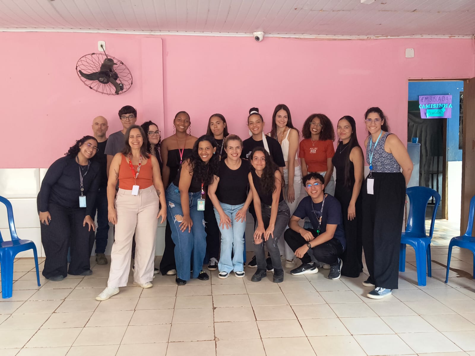 Estudantes de enfermagem realizam ação educativa com adolescentes da Estrutural