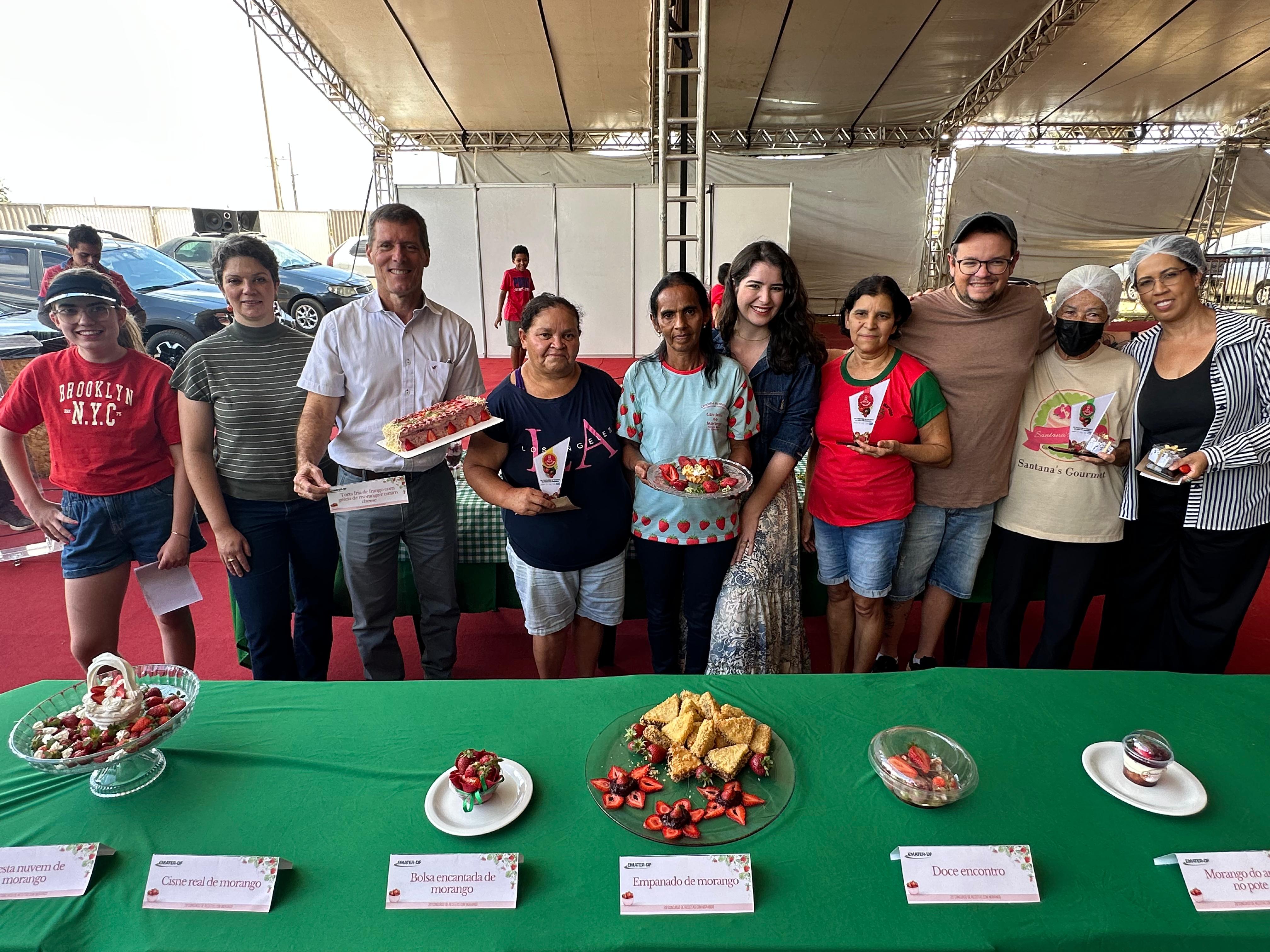 Concurso de receitas valoriza morango e criatividade na cozinha