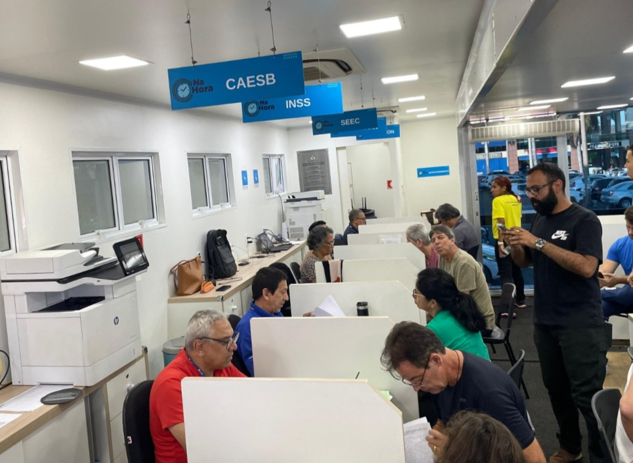 Asa Norte recebe atendimento noturno do Na Sua Hora até quinta (11)