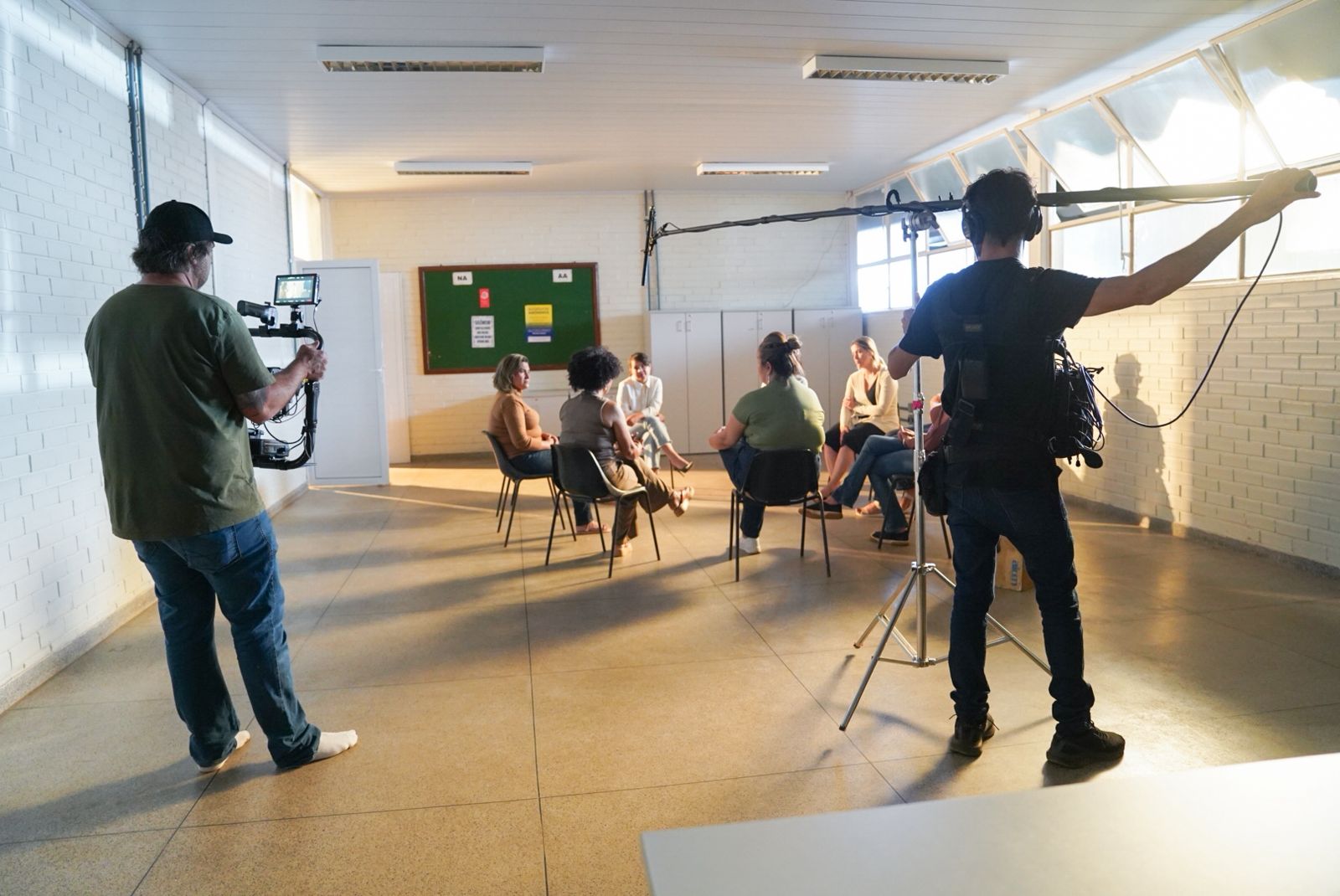 Cras do Guará vira cenário de filme sobre histórias de superação