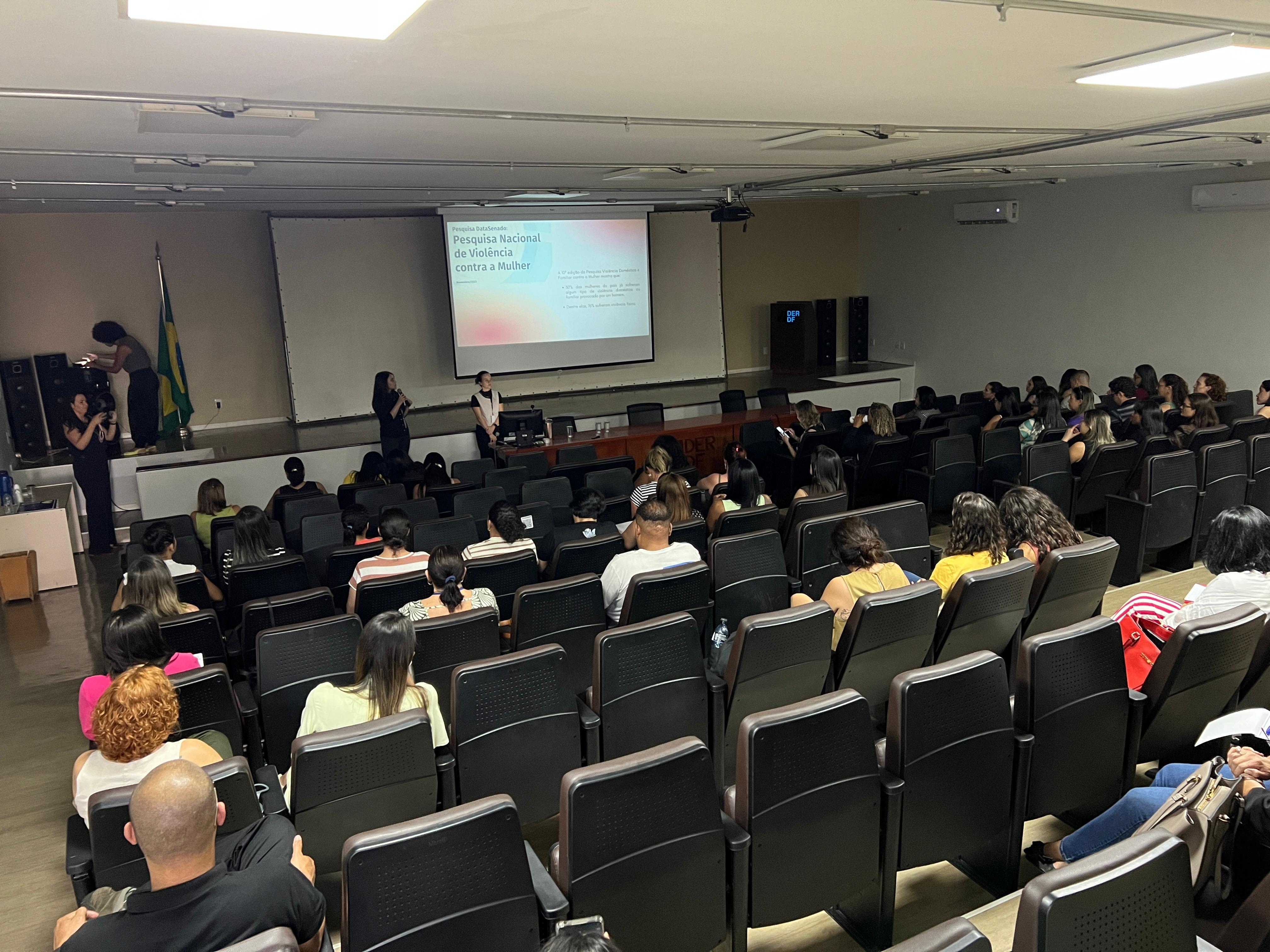 Palestra reforça importância da saúde mental em casos de violência contra a mulher