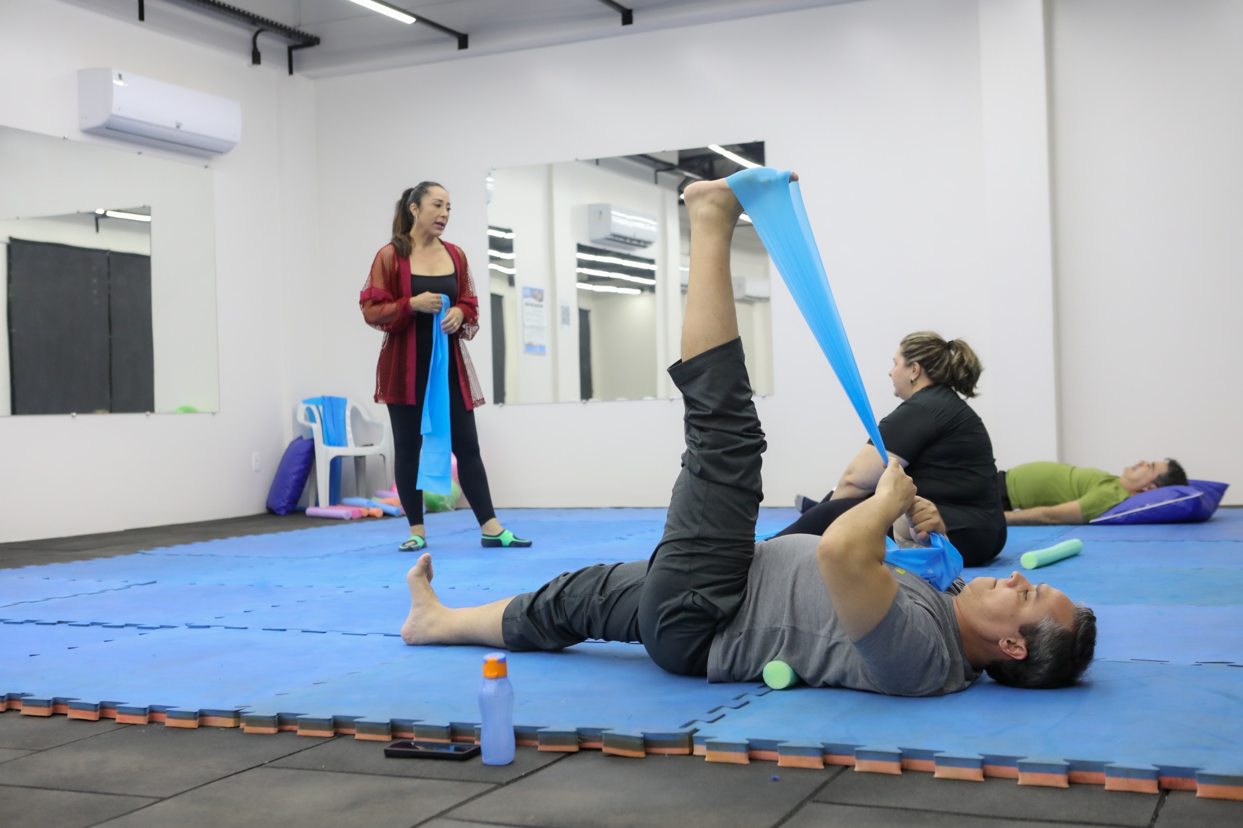 Segurança Pública inicia aulas semanais de Ginástica da Coluna para servidores