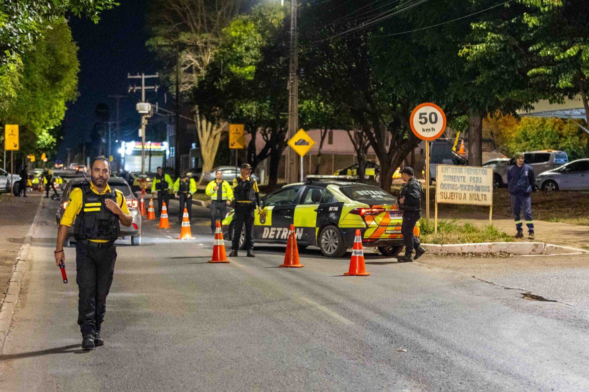 Megaoperação de Lei Seca encerra Semana Nacional do Trânsito 2025 no DF