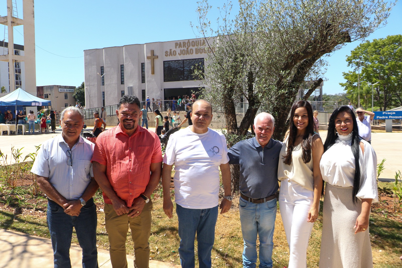 Ibaneis Rocha reforça apoio a organizações religiosas durante missa no Núcleo Bandeirante