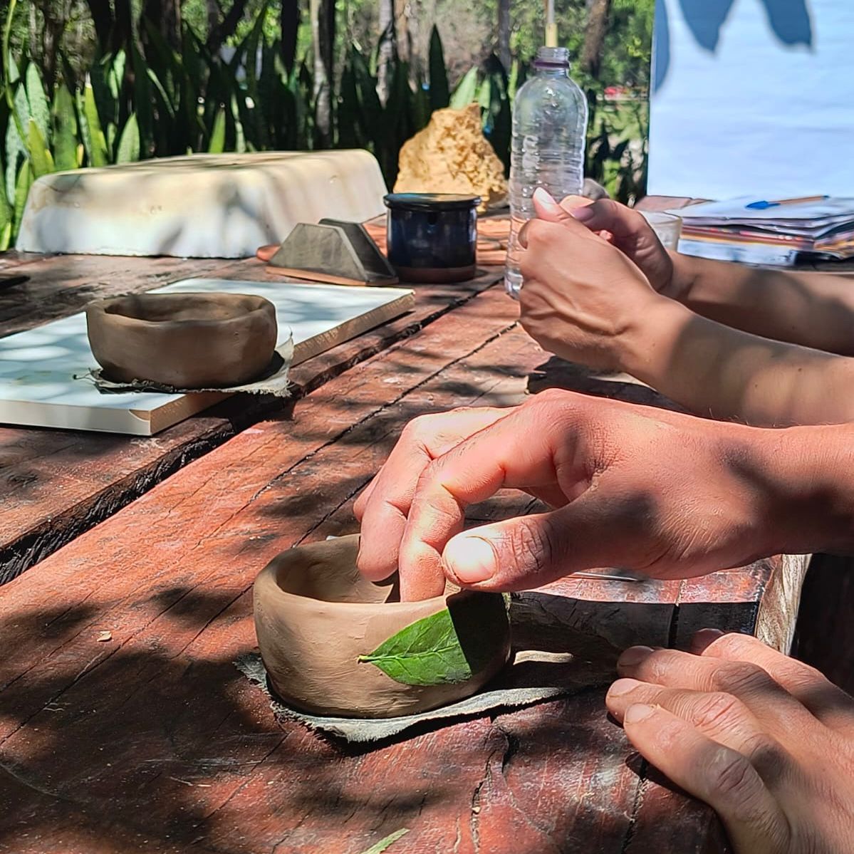 Professores do Parque Educador participam de capacitação em cerâmica