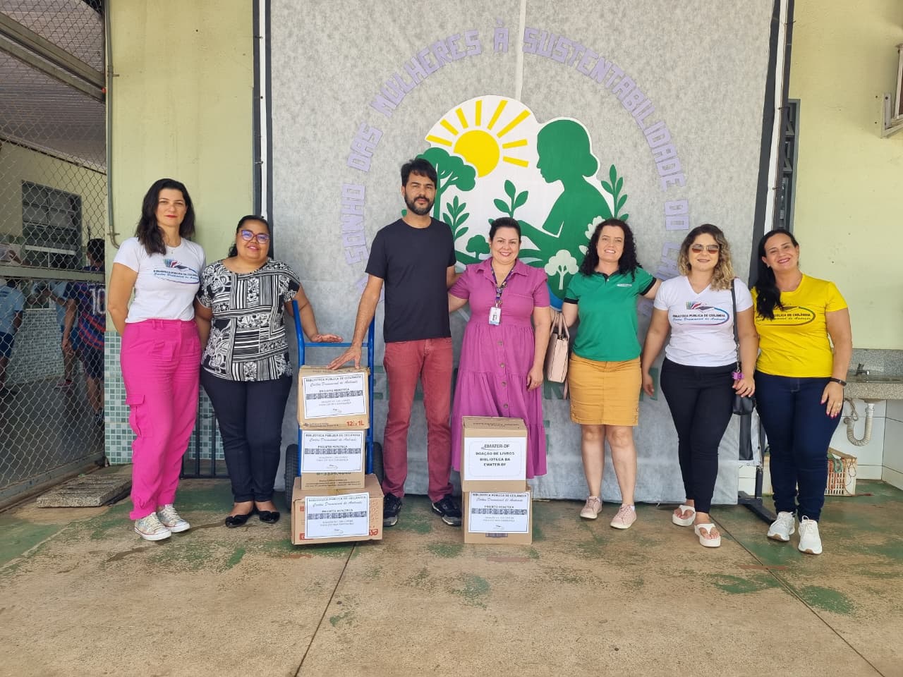 Projeto leva incentivo à leitura para estudantes da zona rural de Ceilândia
