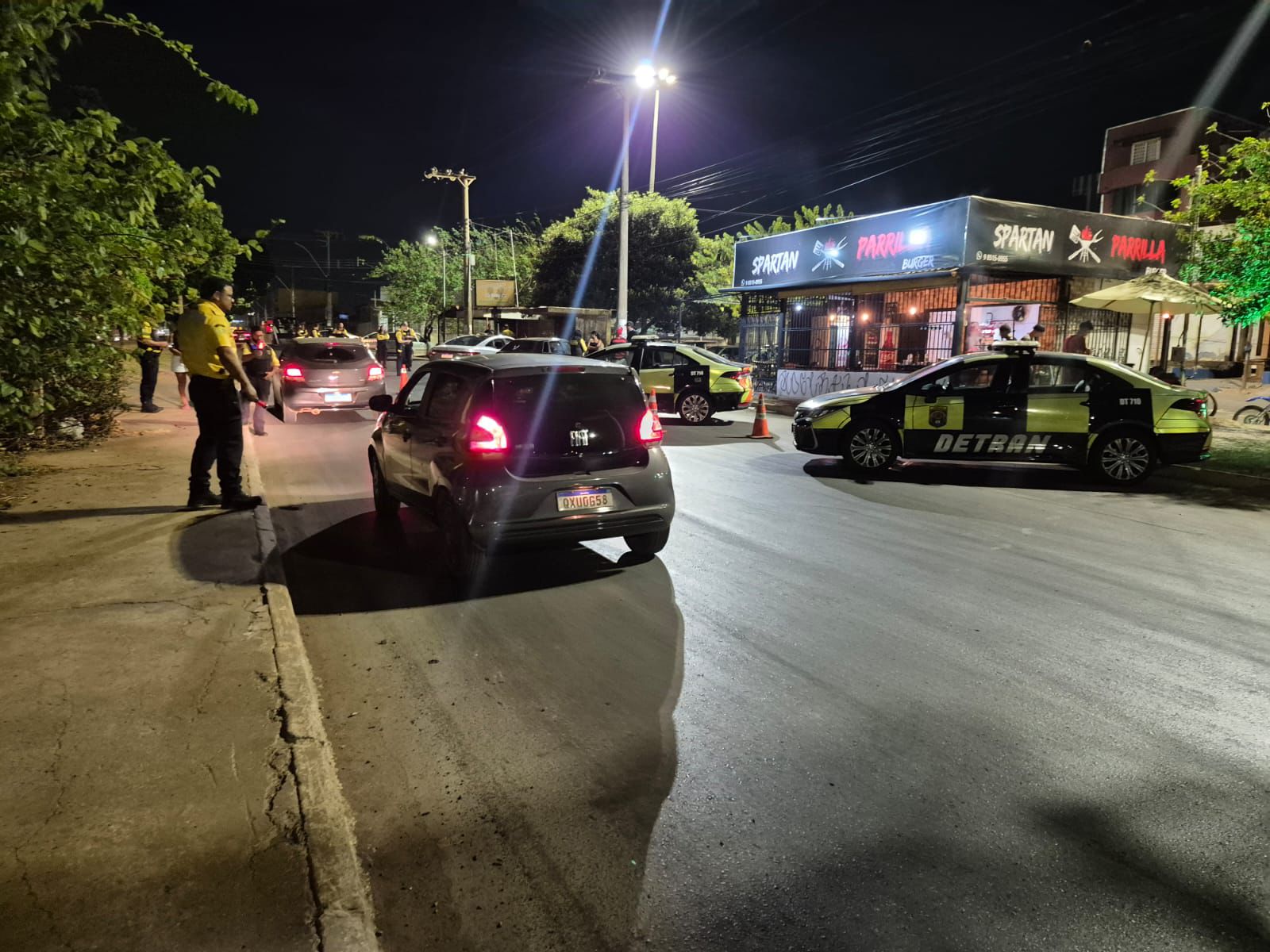 Detran-DF aborda 257 condutores no fim de semana