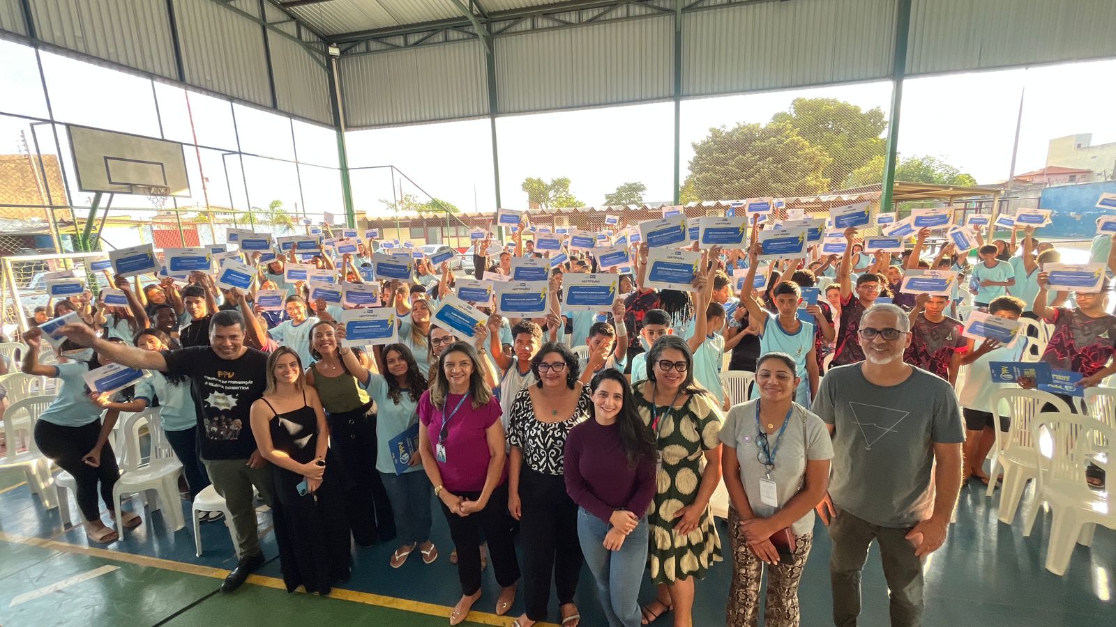Mais de 300 alunos de Ceilândia participam de curso sobre combate à violência contra a mulher