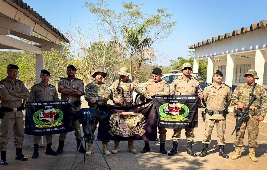 PMDF recebe polícias de Minas Gerais e Bahia para intercâmbio sobre policiamento rural