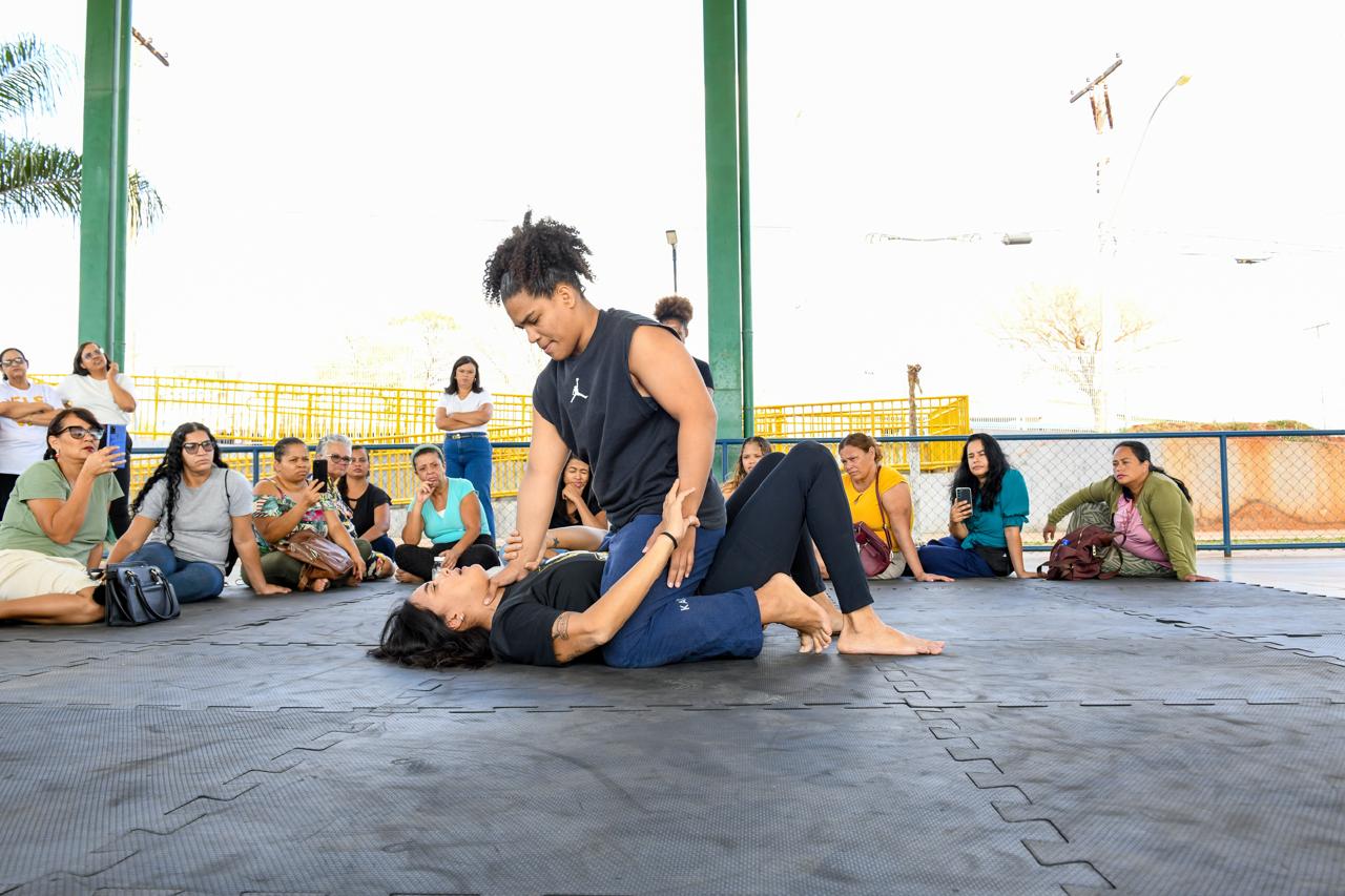 Programa Empoderadas no Tatame leva defesa pessoal, fortalecimento emocional e qualificação profissional a 11 regiões do DF