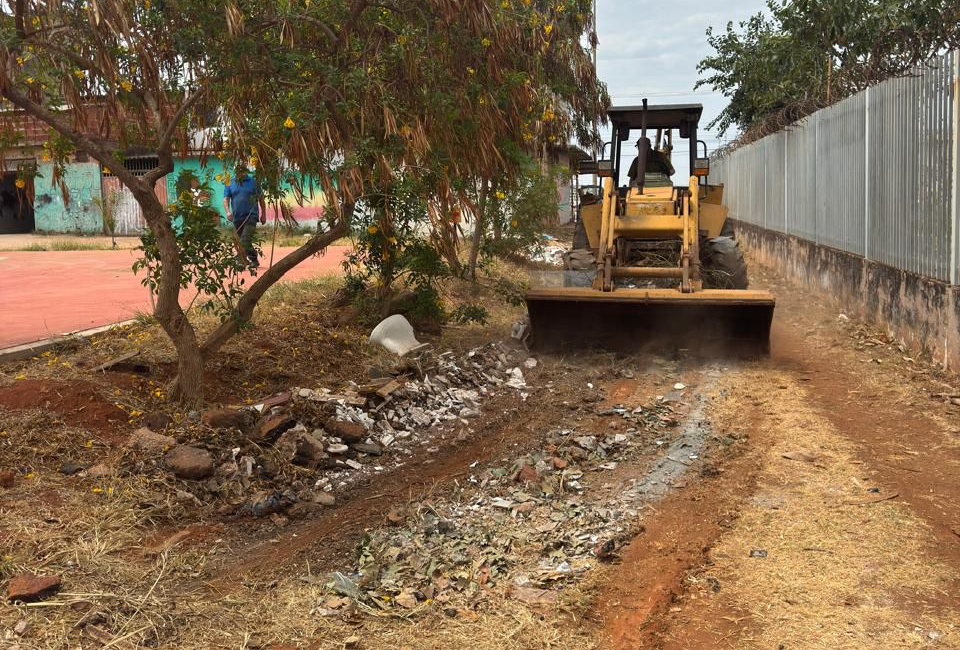 Força-tarefa faz&nbsp;mutirão de limpeza em Ceilândia