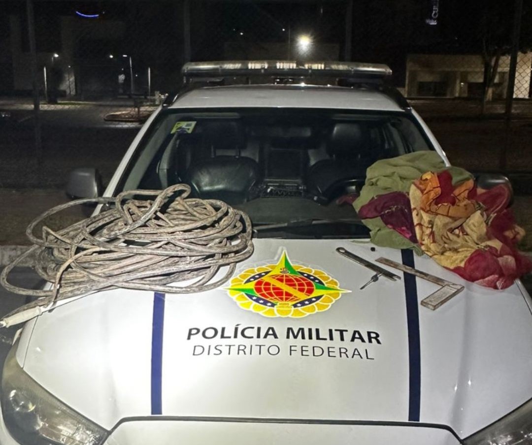 Furto de cabos de transmissão de dados cai 44% no DF em 2025