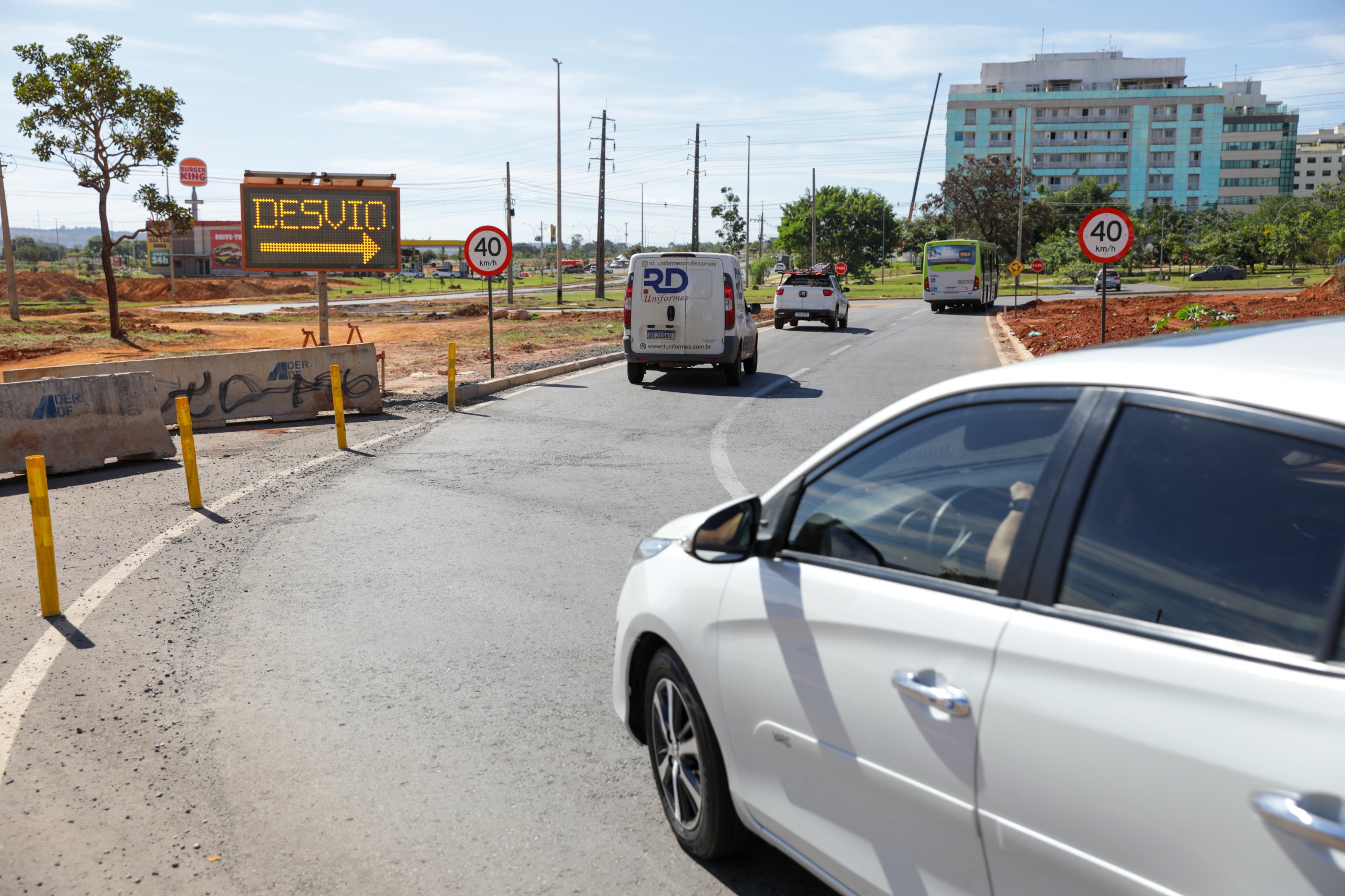 Trânsito no Noroeste terá alterações para obras a partir de segunda (27)