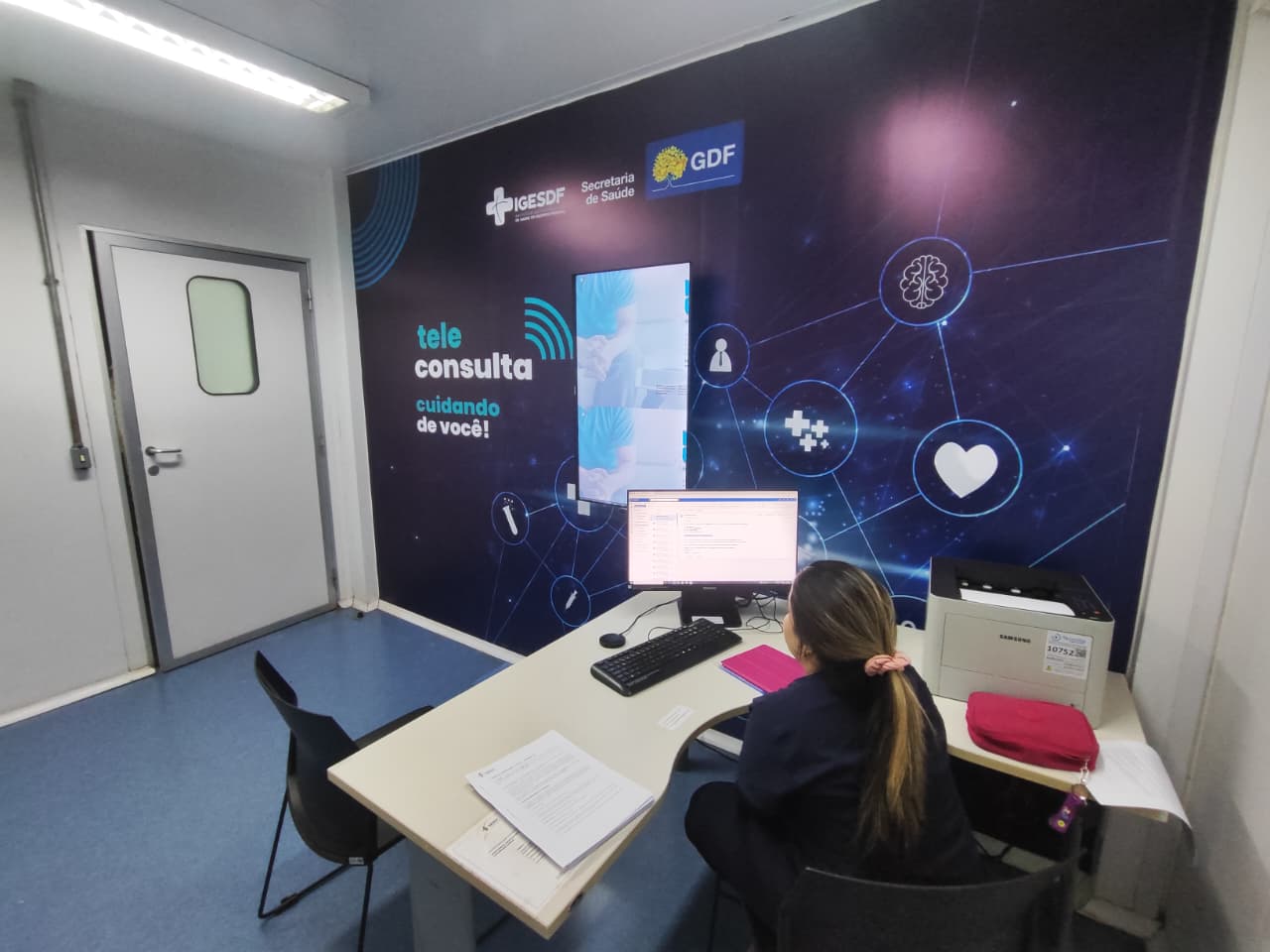 Serviço de teleconsulta chega à UPA de São Sebastião