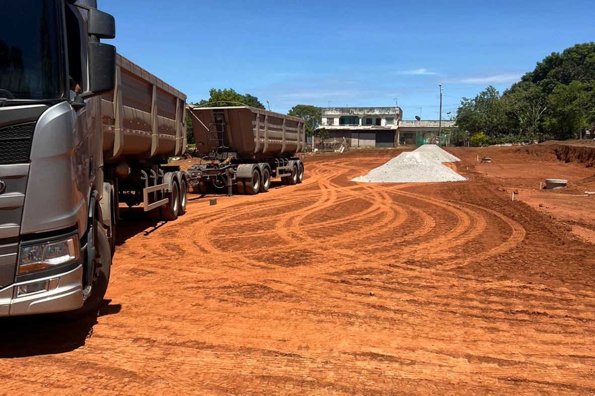 Setor Sul do Gama recebe obras de abastecimento de água, esgoto e drenagem da chuva