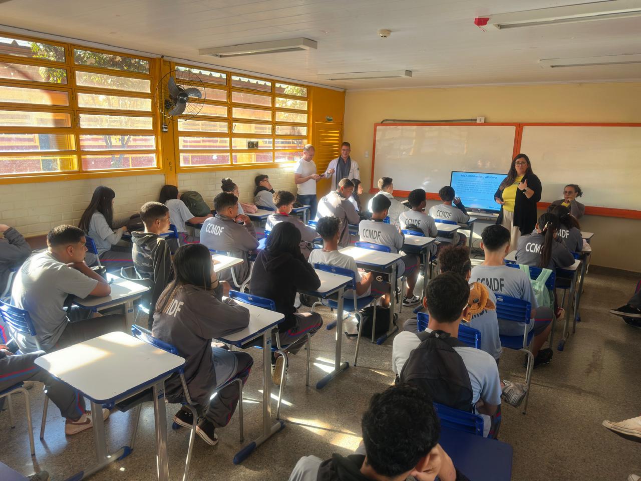 Projeto vai promover cidadania e cultura de paz entre estudantes da rede pública