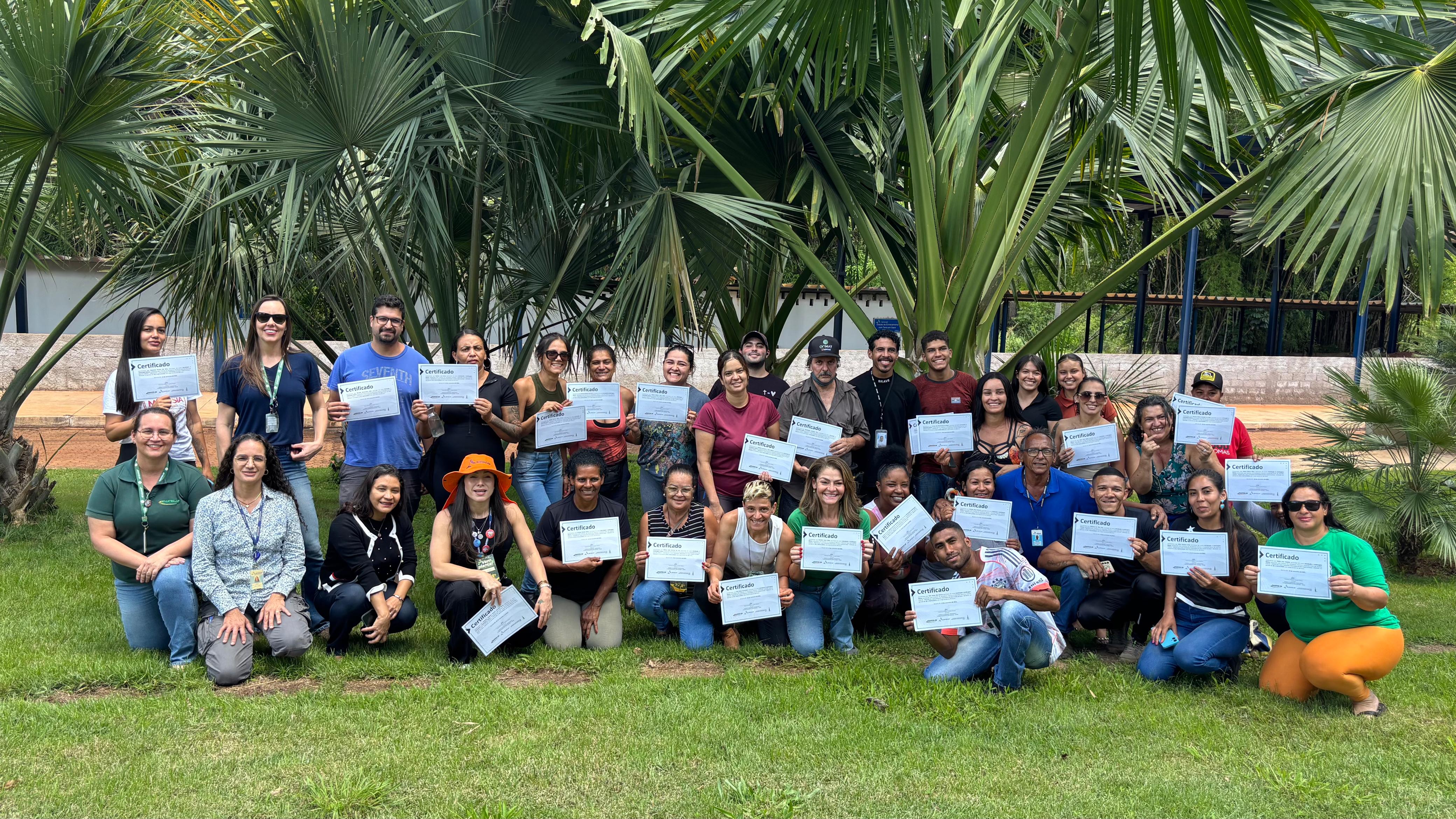 Curso de jardinagem abre as portas do mercado de trabalho para alunos
