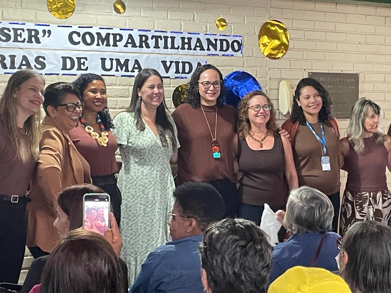 Cras Sobradinho I promove ação comunitária para pessoas idosas